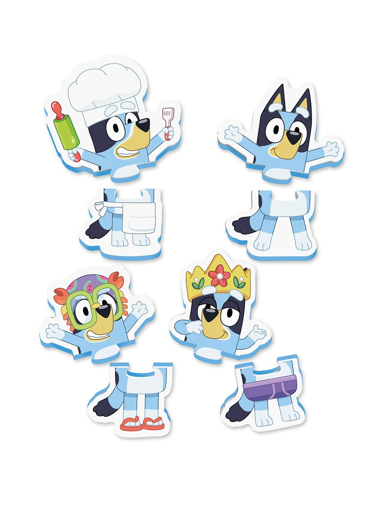 Image of Bluey Bath Puzzle 8 Piece Bath Toy