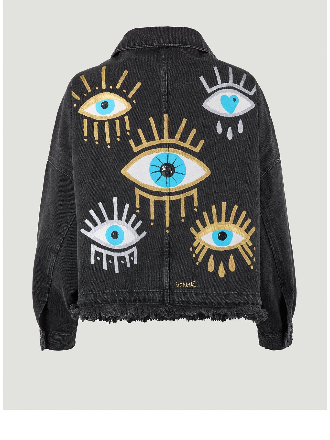 Image of Sorena Eyes Denim Jacket