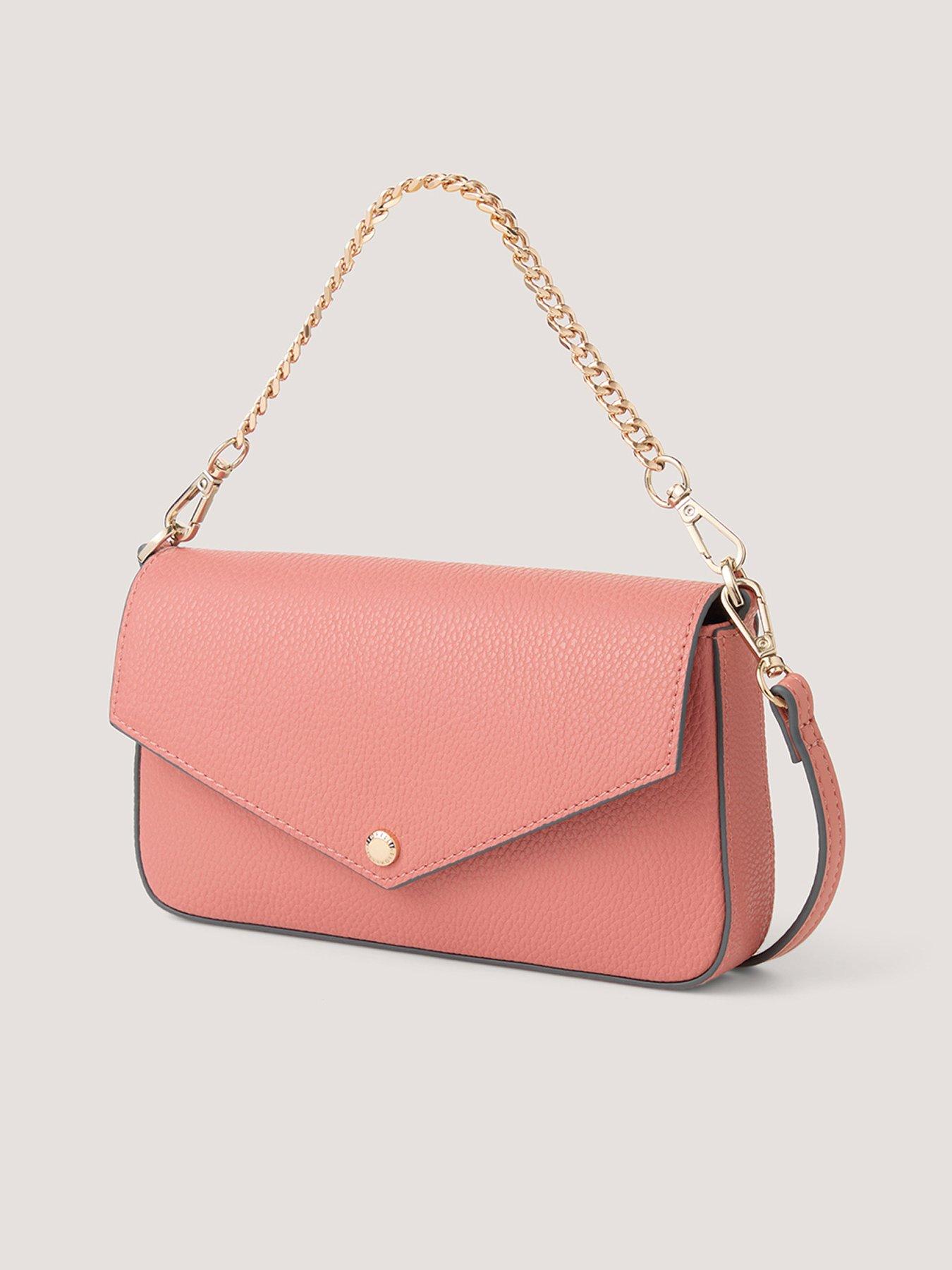 Image 3 of 4 of Fiorelli Lacey Chain Crossbody - Pink