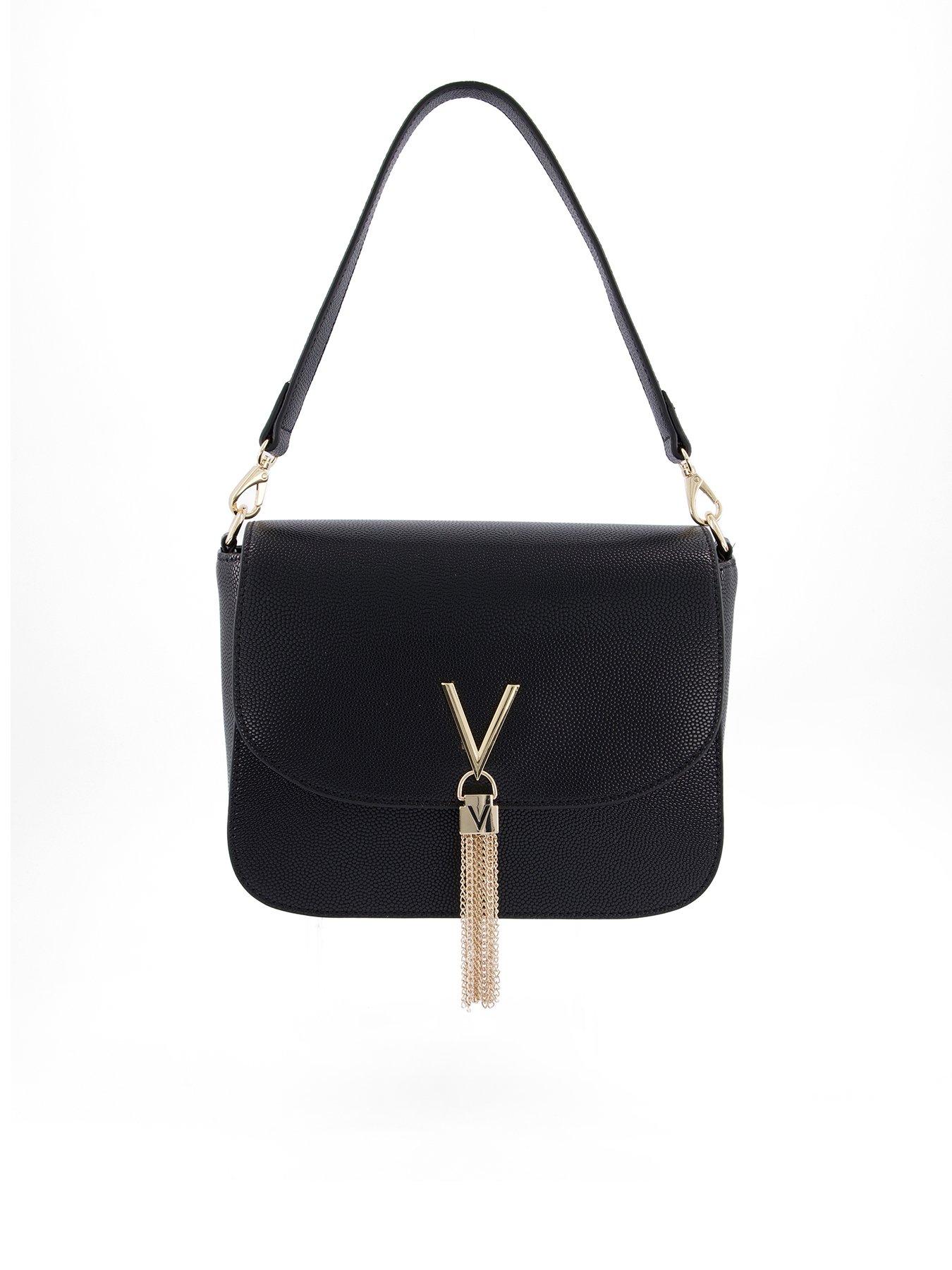 Valentino Divina Shoulder Bag - Nero/Gold