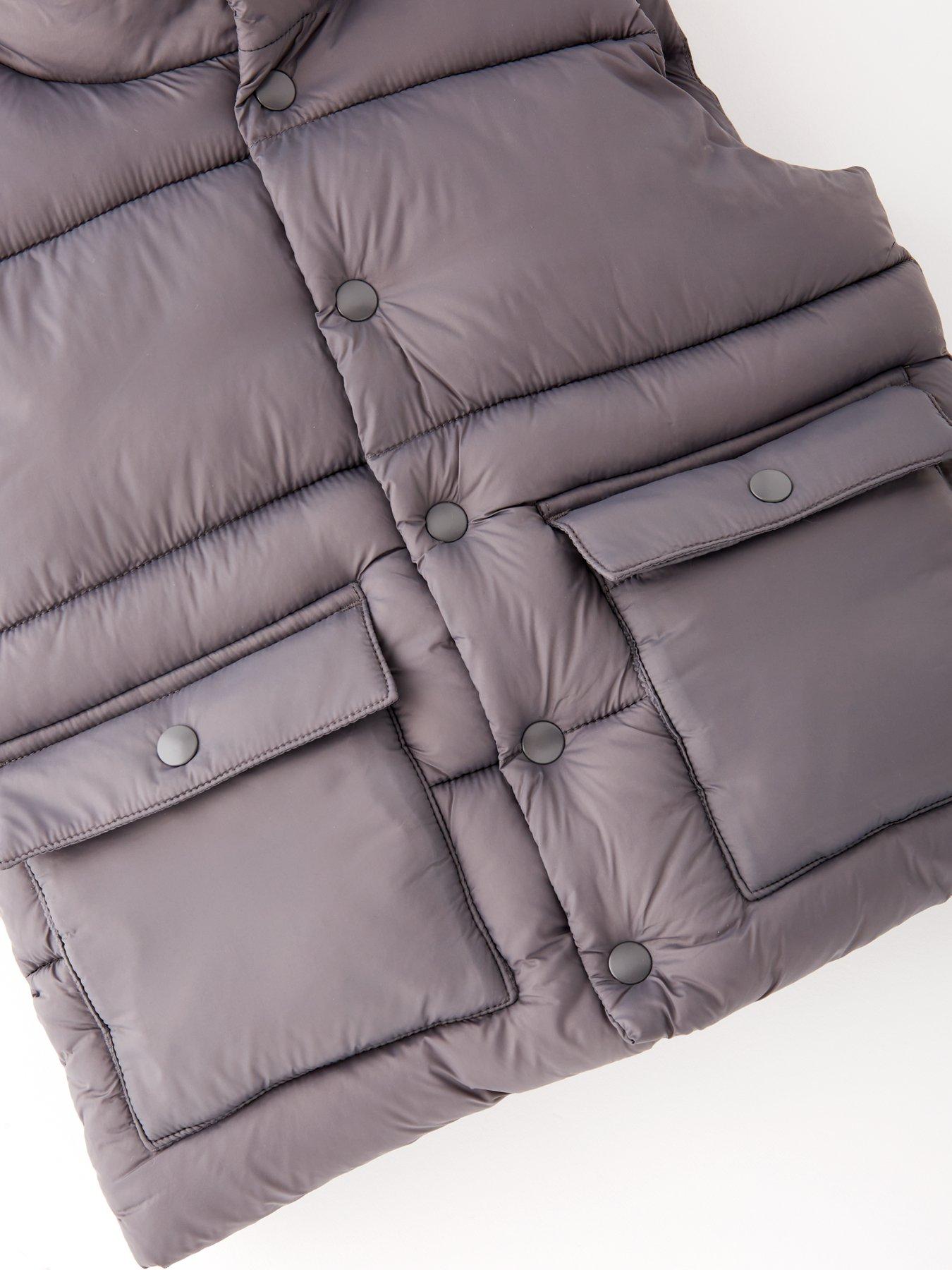 Image 3 of 4 of Mini V by Very Boys Padded Gilet - Grey