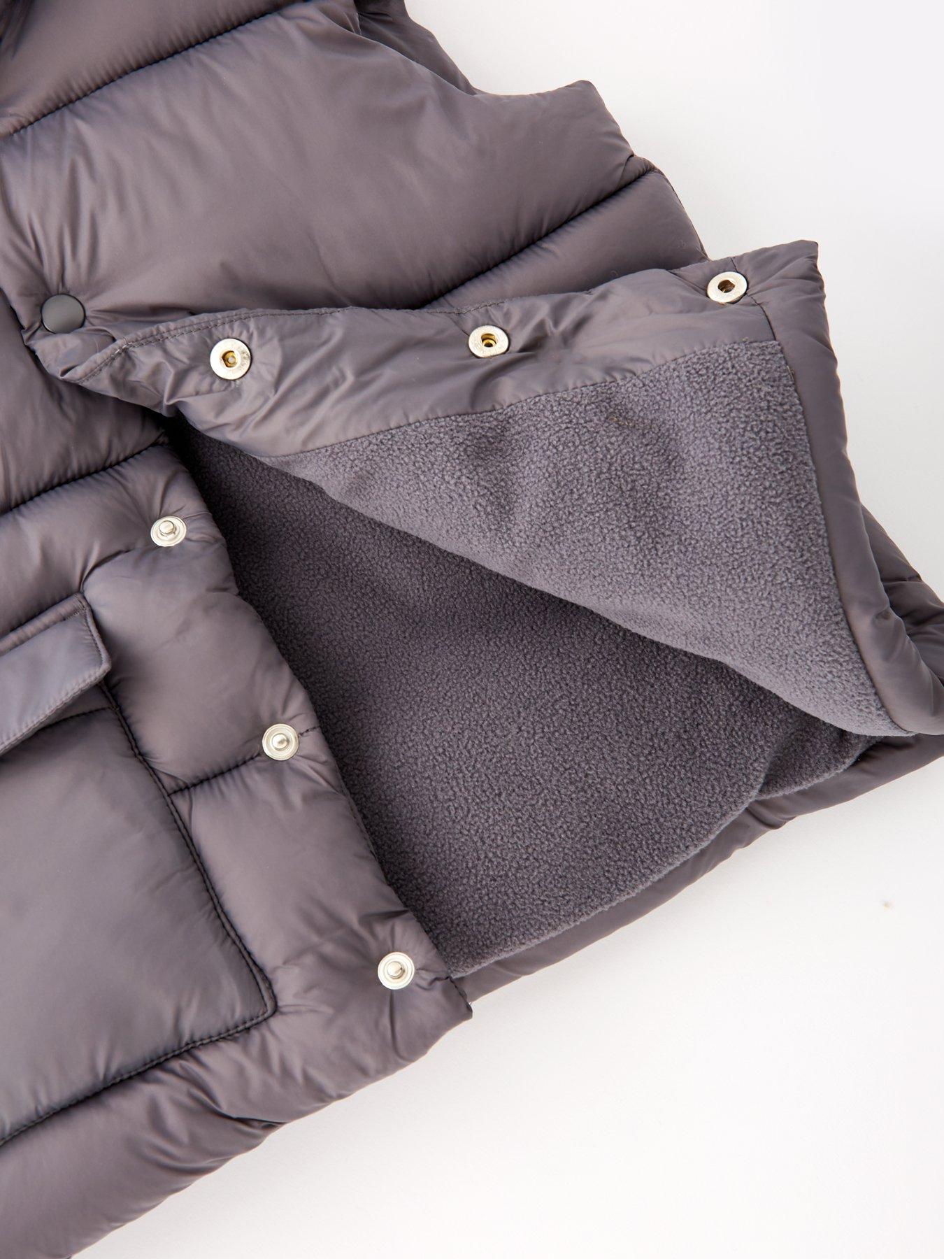 Image 4 of 4 of Mini V by Very Boys Padded Gilet - Grey
