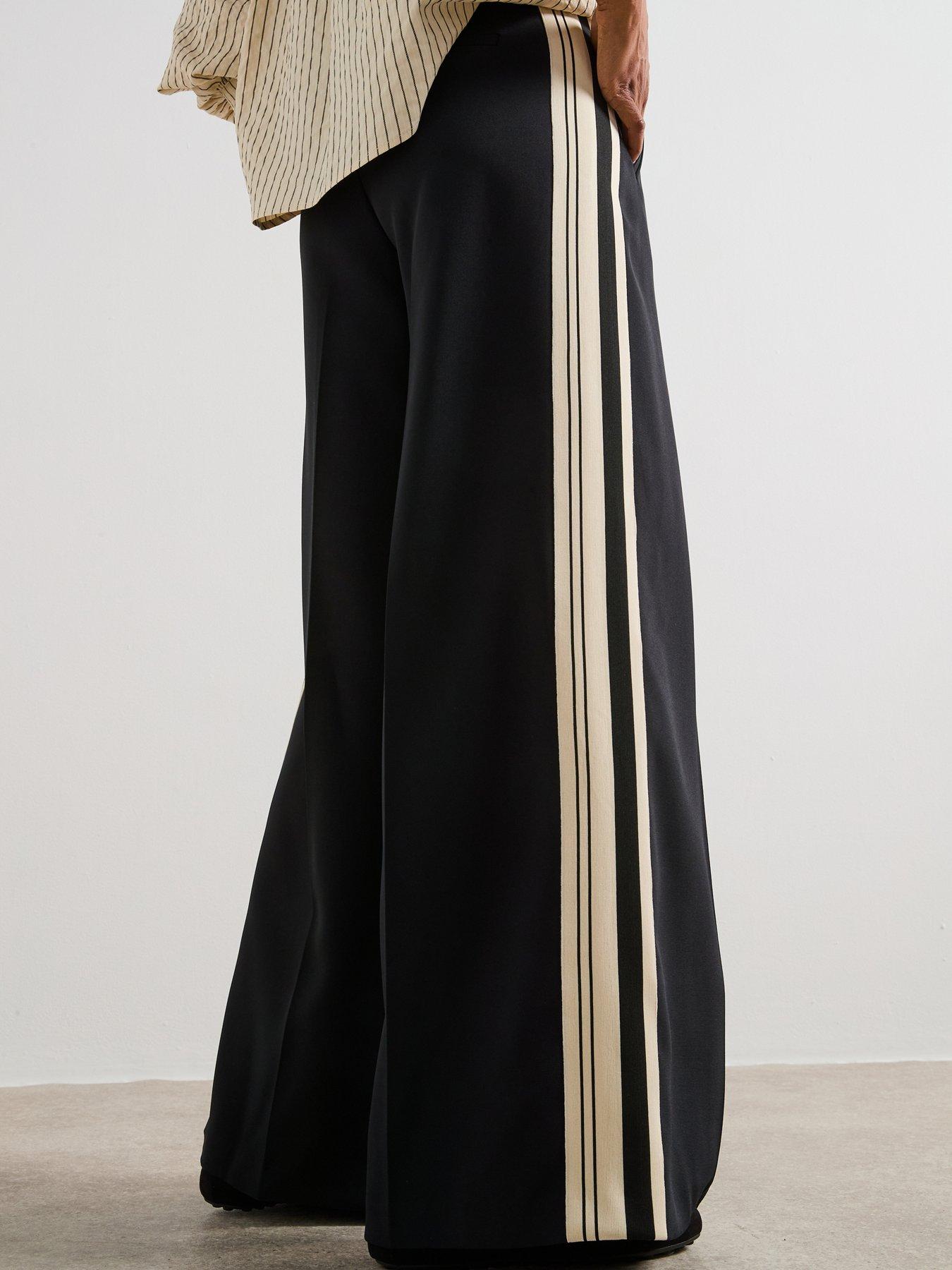 V by Very Side Stripe Formal Trouser - Black