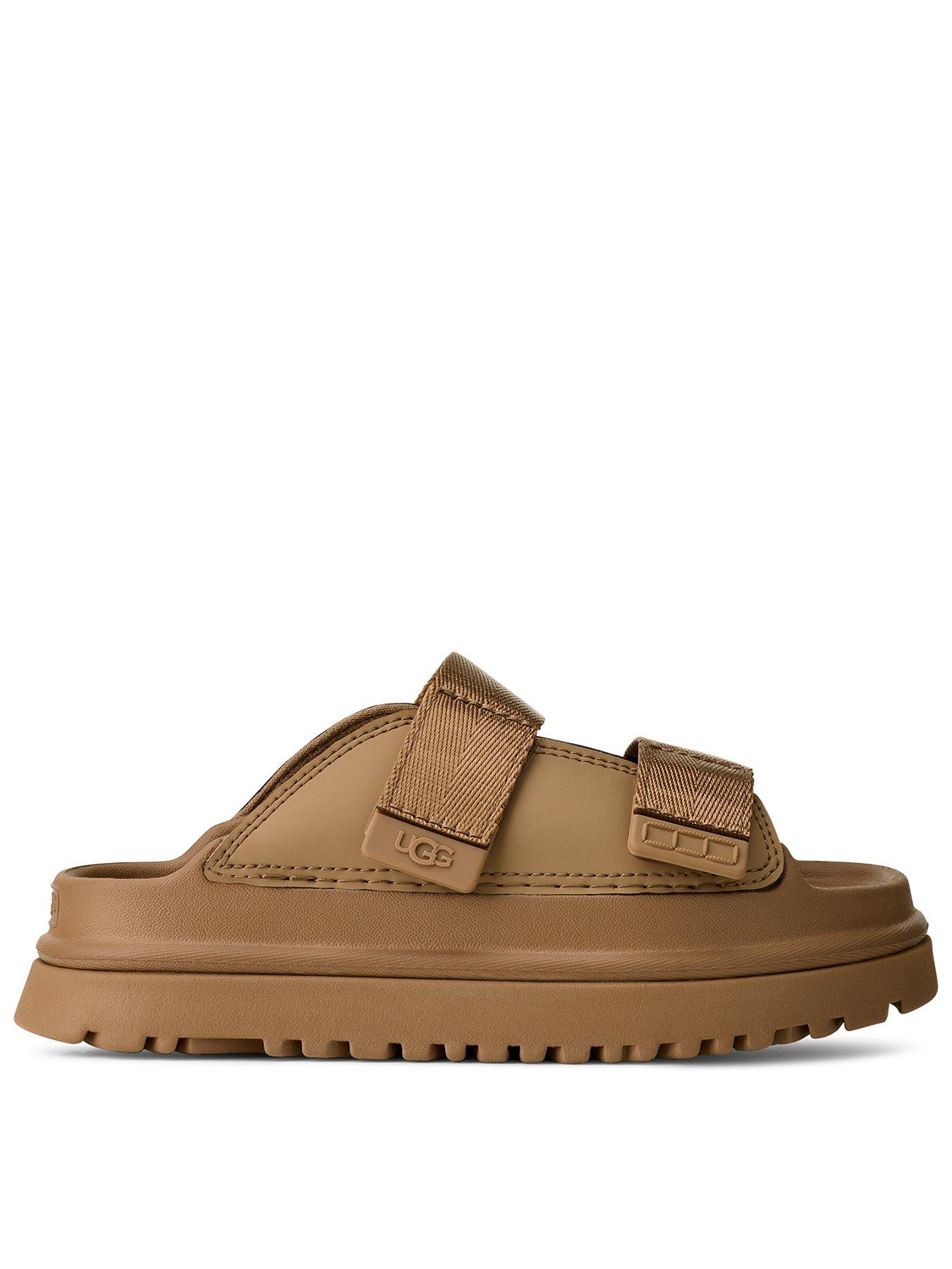 UGG Kids Goldenglow Slide - Dark Sand