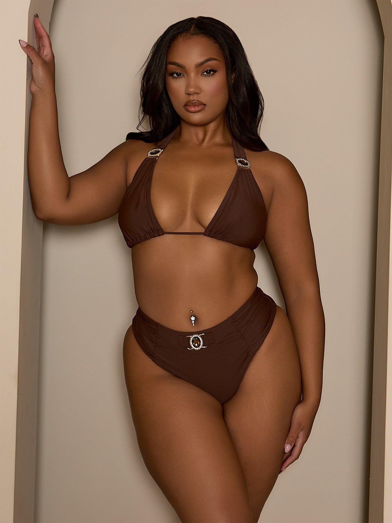 moda-minx-curve-amore-ruched-high-waist-bikini-bottoms-coffeestillFront