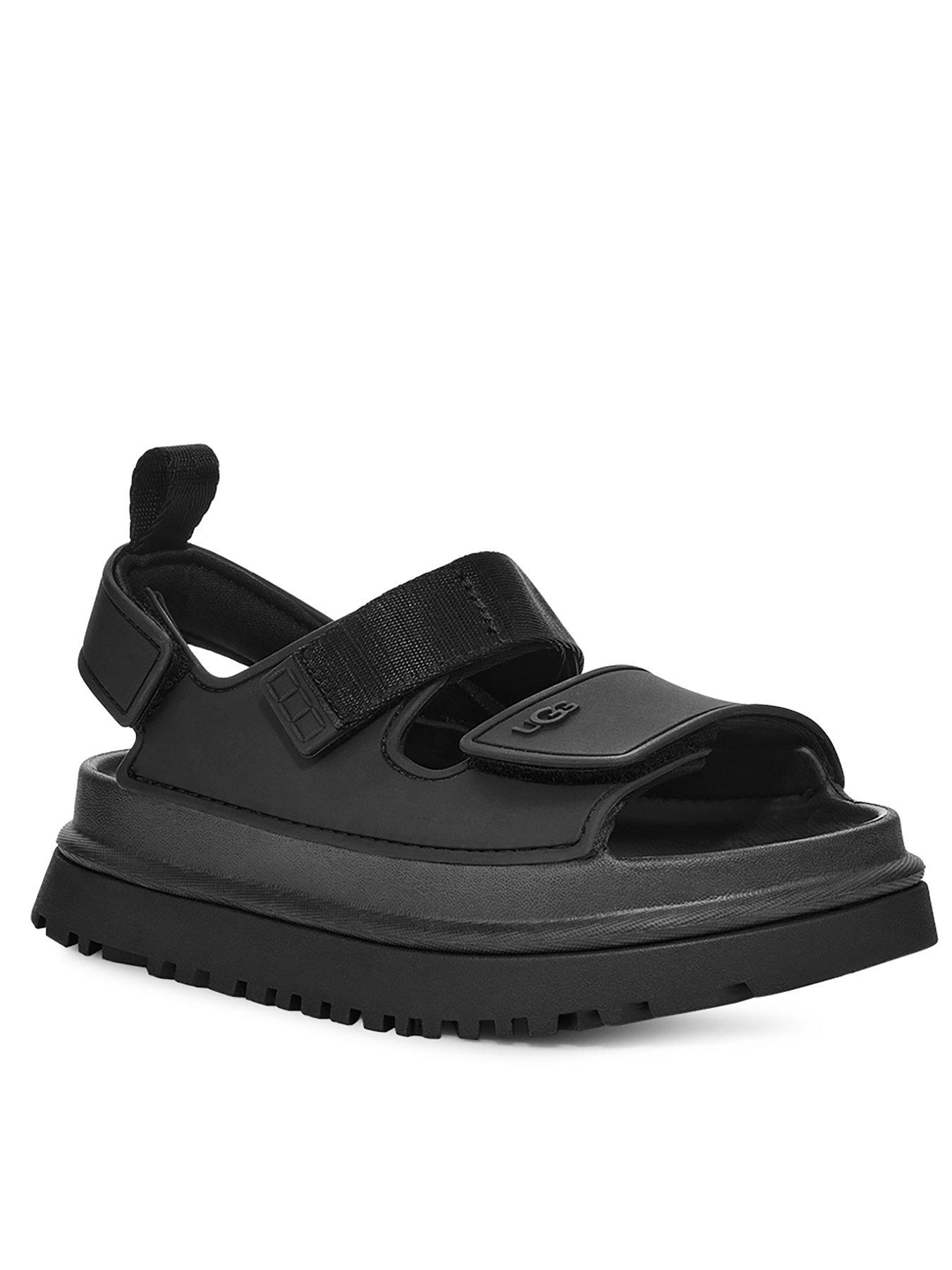 Image 1 of 5 of UGG Kids Goldenglow Sandal - Black