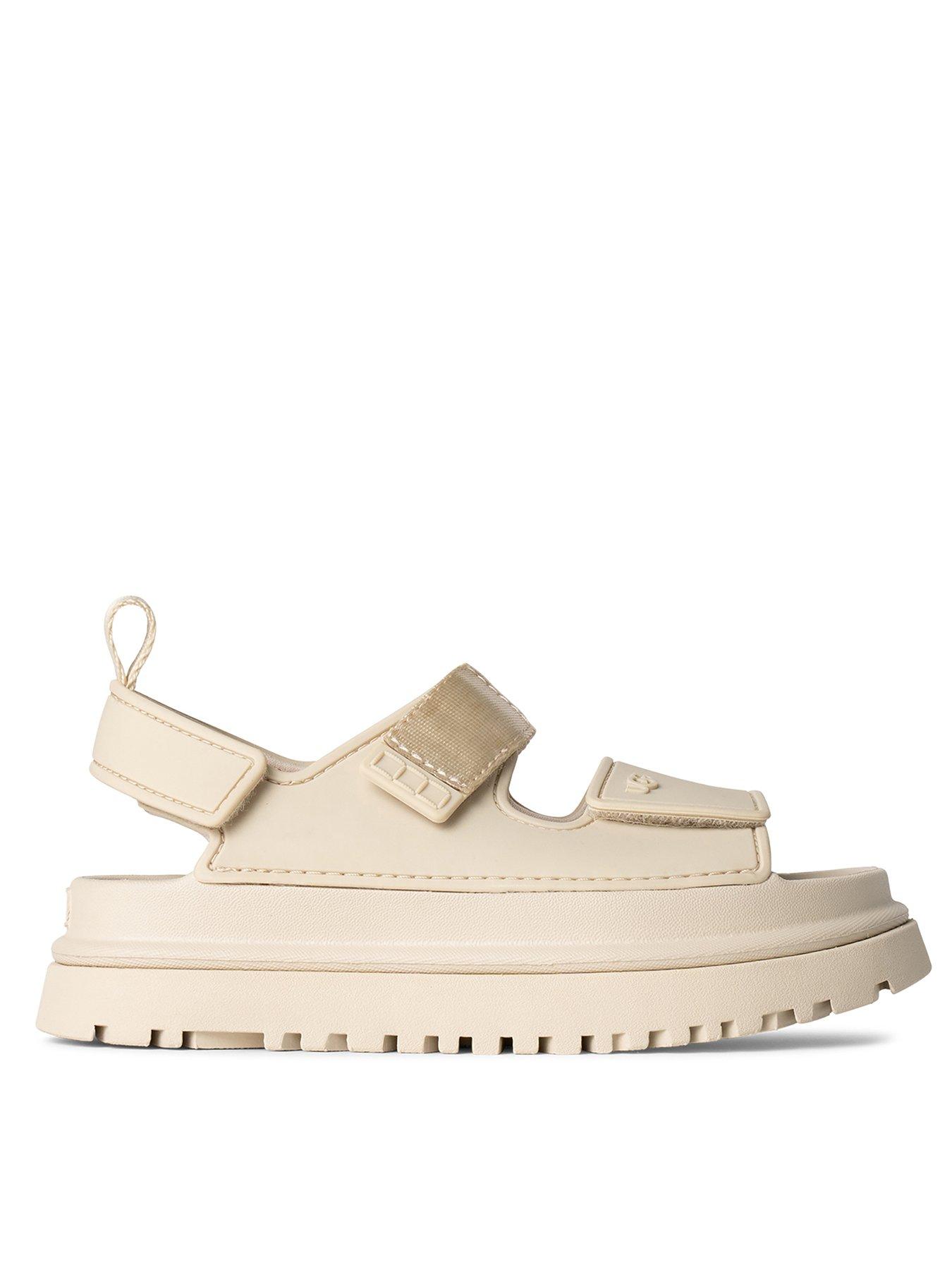 Image 1 of 3 of UGG Kids Goldenglow Sandal - Sea Salt