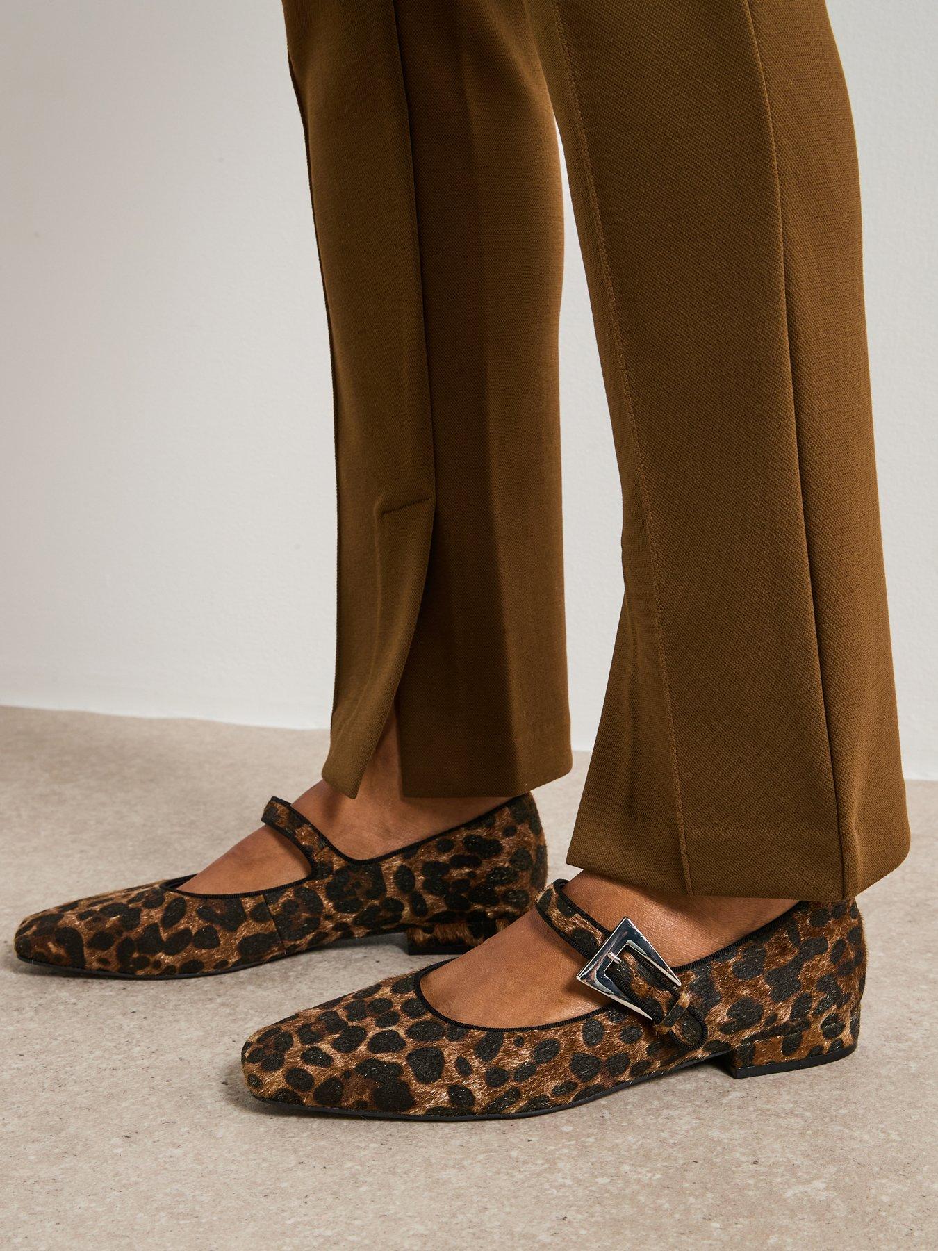 Image 4 of 6 of V by Very Split Slim Flare - Brown