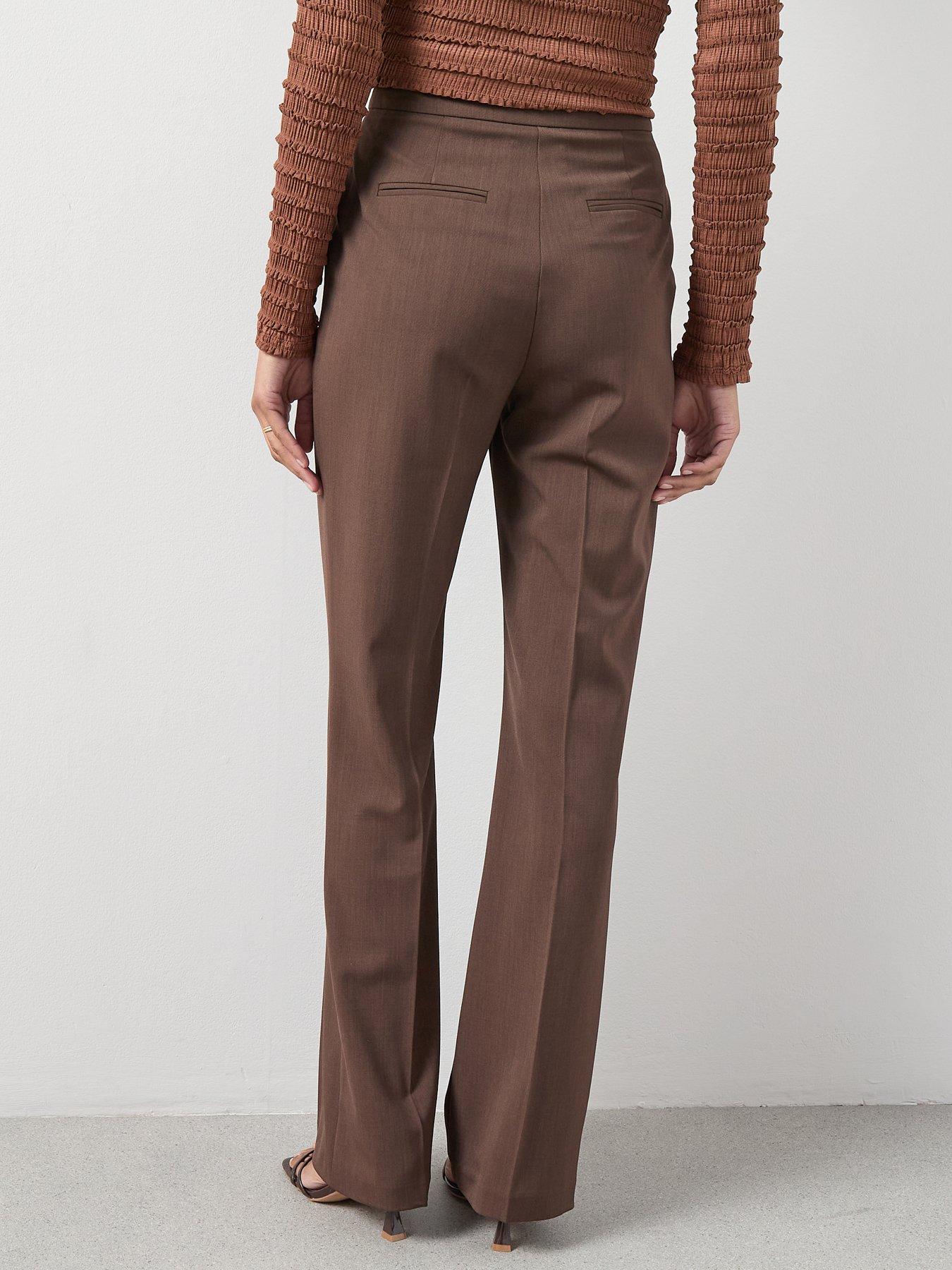 Image 2 of 6 of V by Very Clean Trouser - Brown