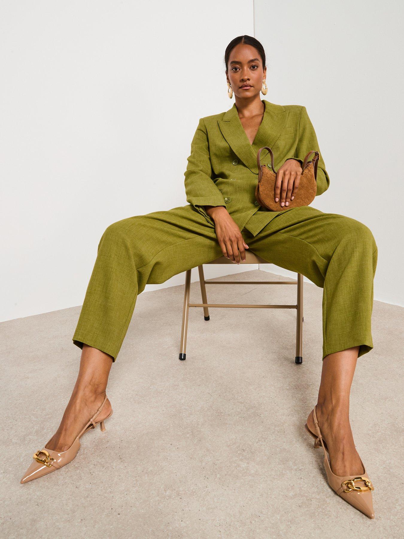v-by-very-barrel-leg-trouser-greendetail