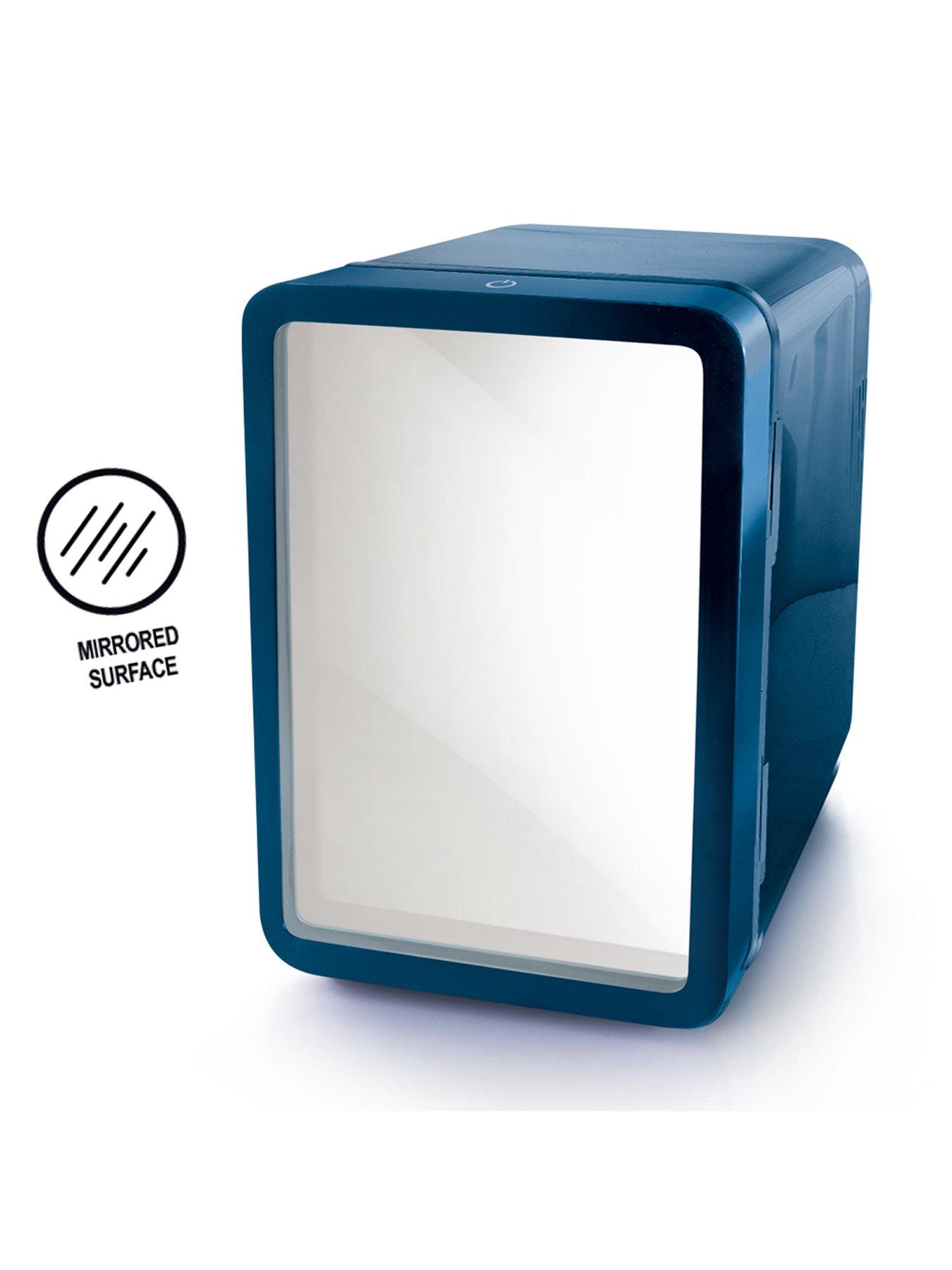 so-chill-so-chill-mini-fridge-infinity-chills-6-regular-cans-mirror-effect-lednbspdoor-dark-blueoutfit