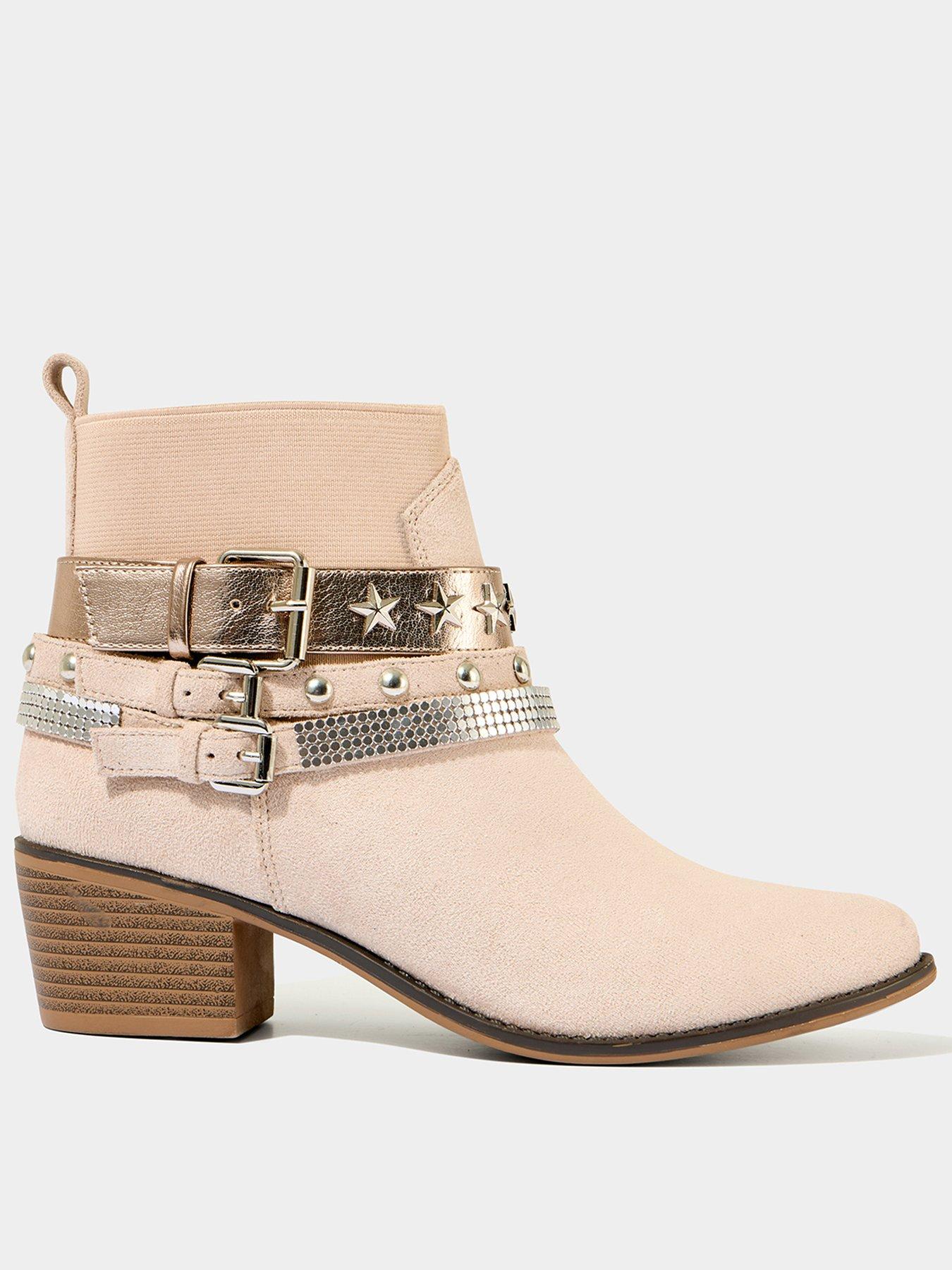 Image of Joe Browns Nevada Ankle Boots - Stone