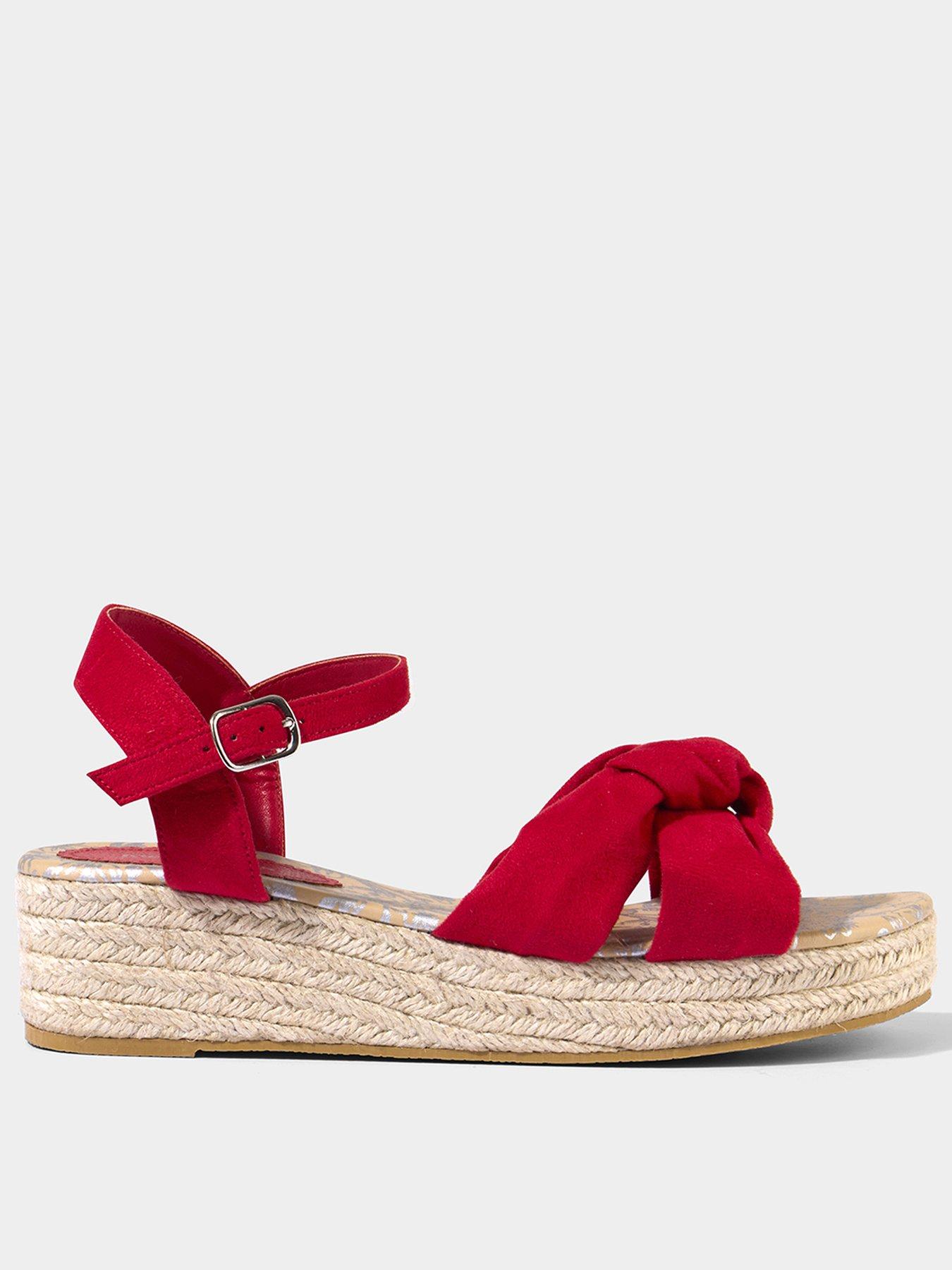 joe-browns-cool-and-casual-sandals-red