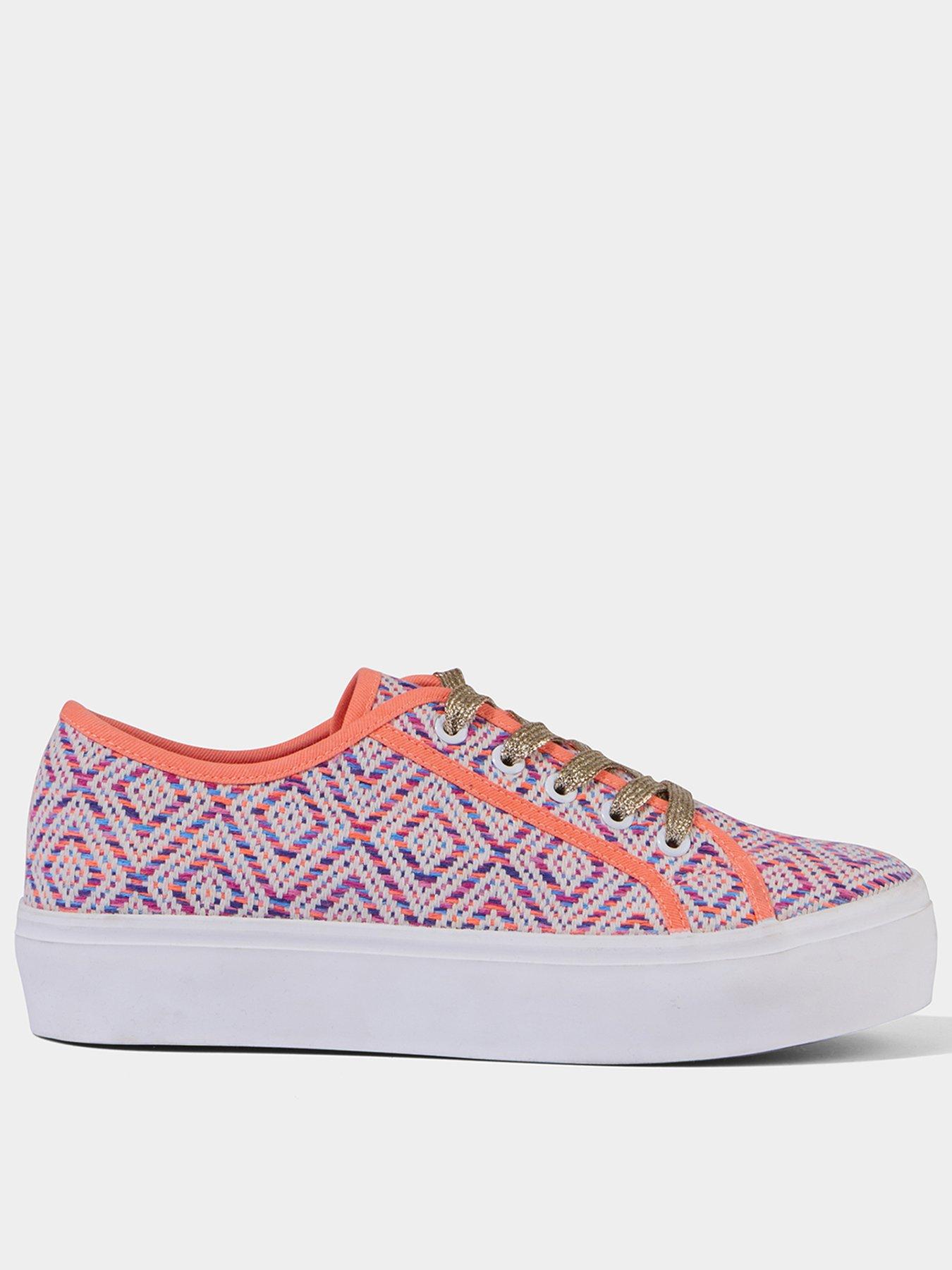 Image 1 of 4 of Joe Browns Bay Breeze Aztek Pumps - Pink Multi