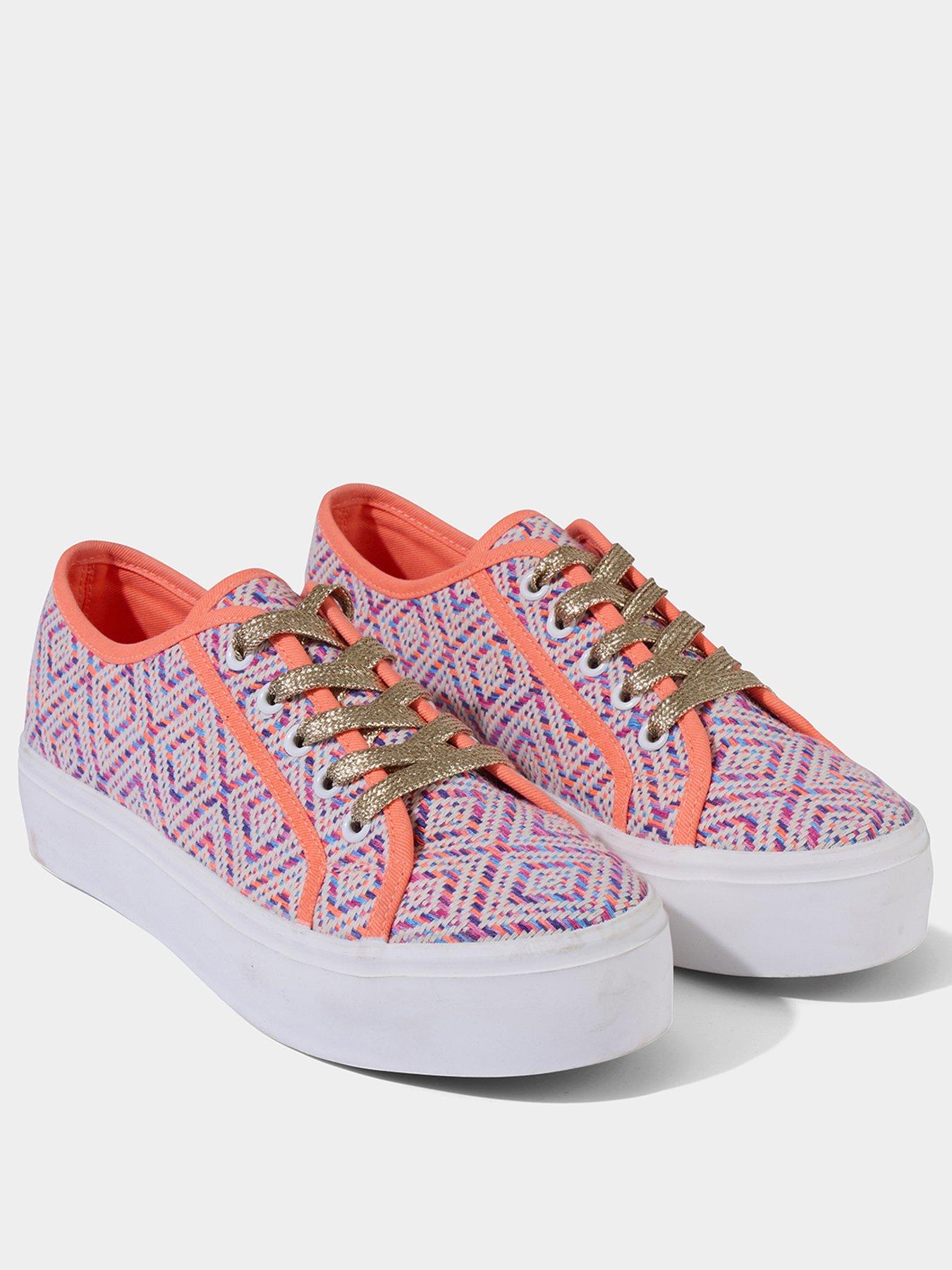 Image 2 of 4 of Joe Browns Bay Breeze Aztek Pumps - Pink Multi