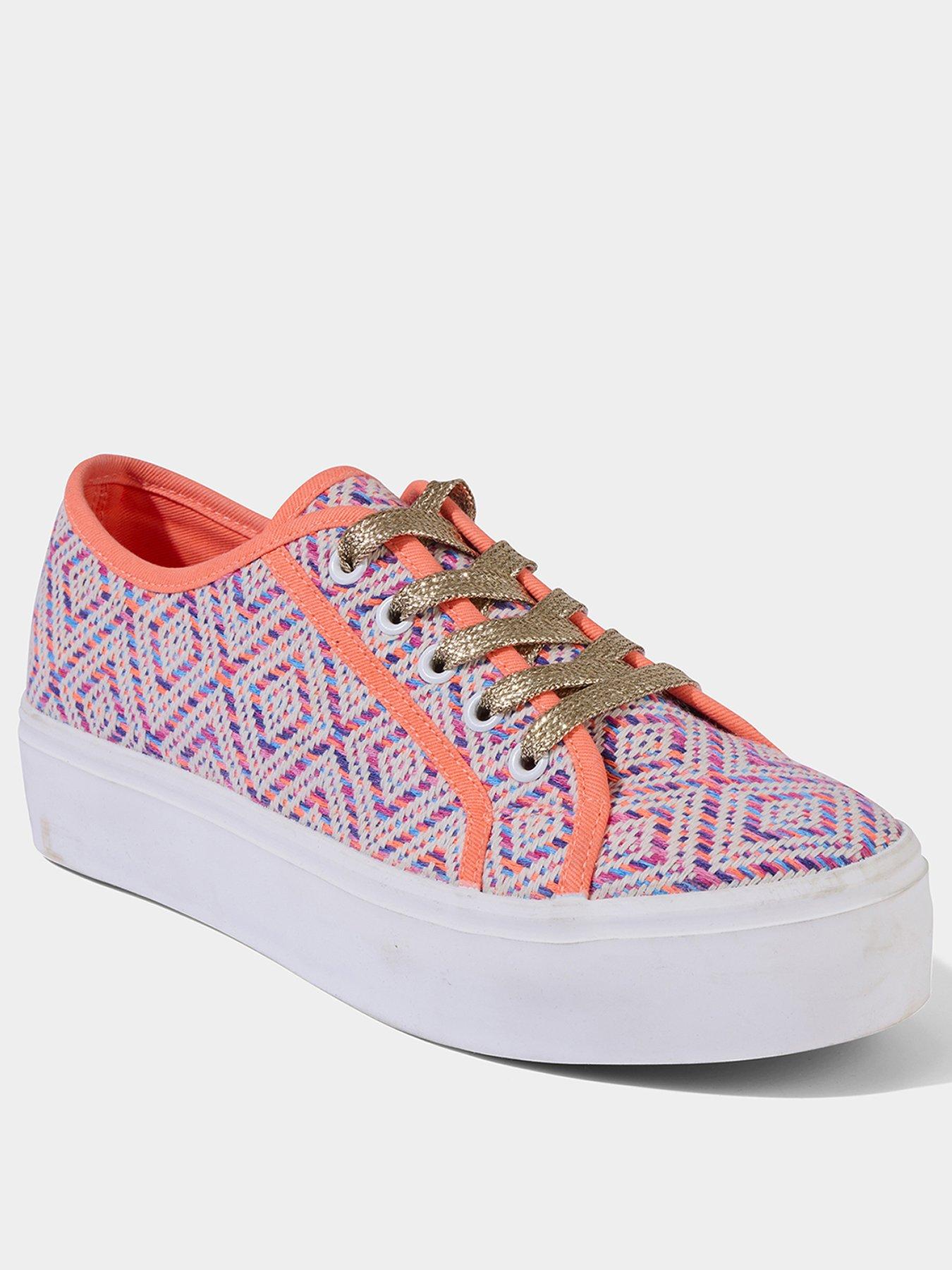 Image 3 of 4 of Joe Browns Bay Breeze Aztek Pumps - Pink Multi