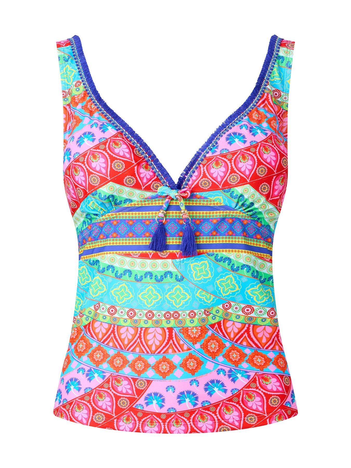 Image 6 of 6 of Joe Browns Cala Carbo Bay Tankini Top - Multi