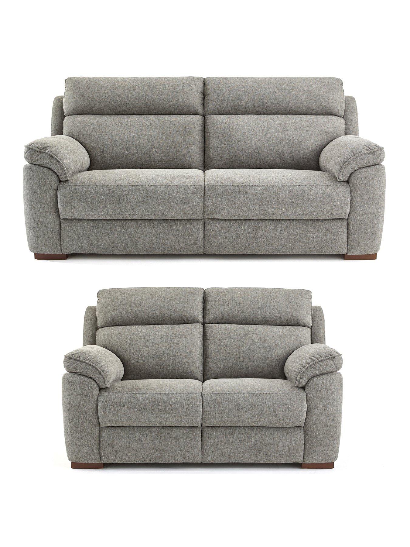 Image 2 of 7 of The Very Collection Sander Fabric 3 + 2 Sofa Set