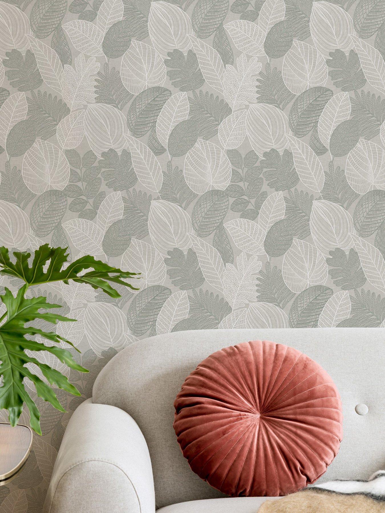 undefined Crafted Leaves - Natural Wallpaper
