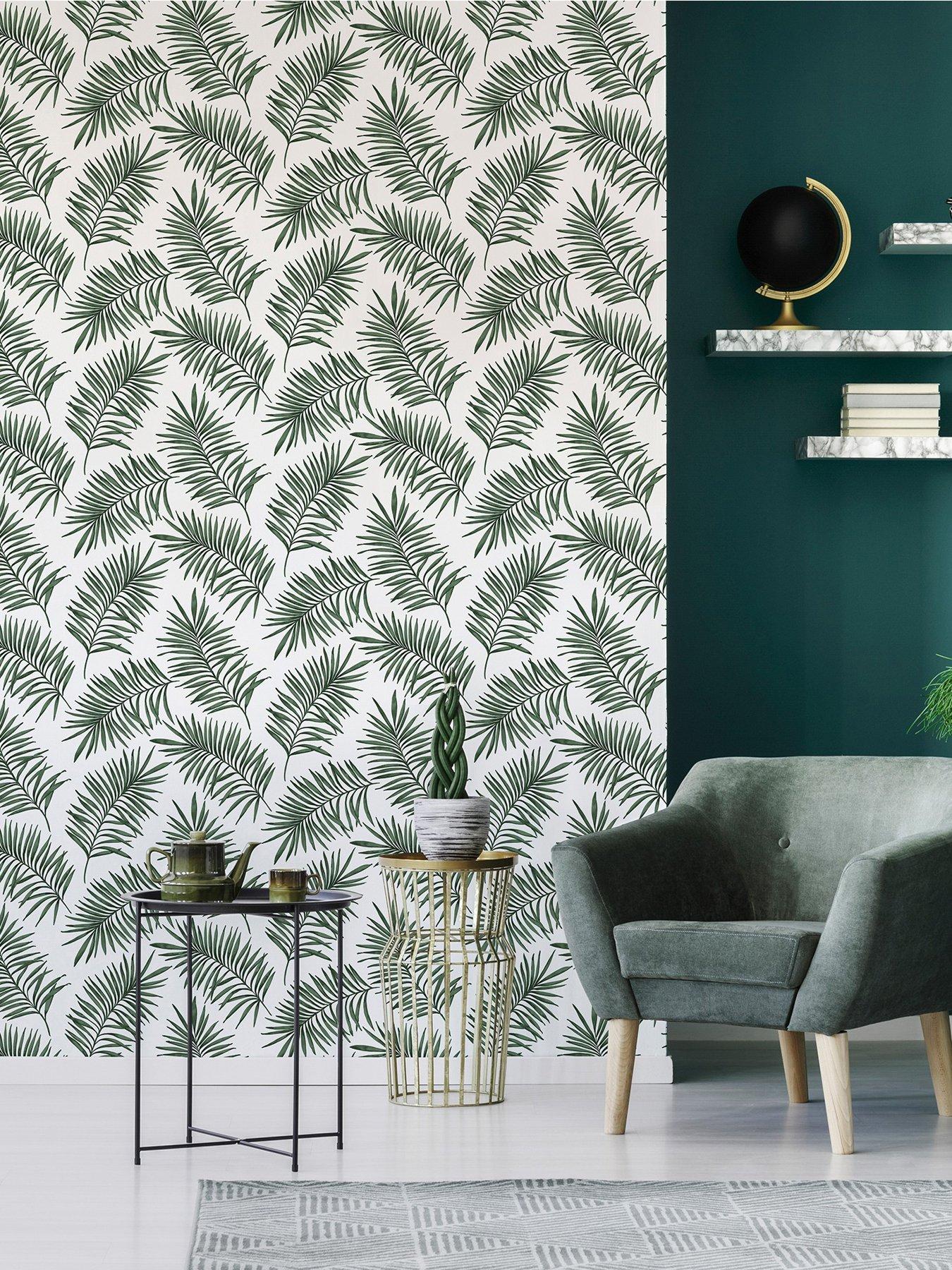 undefined Scandi - Green Wallpaper
