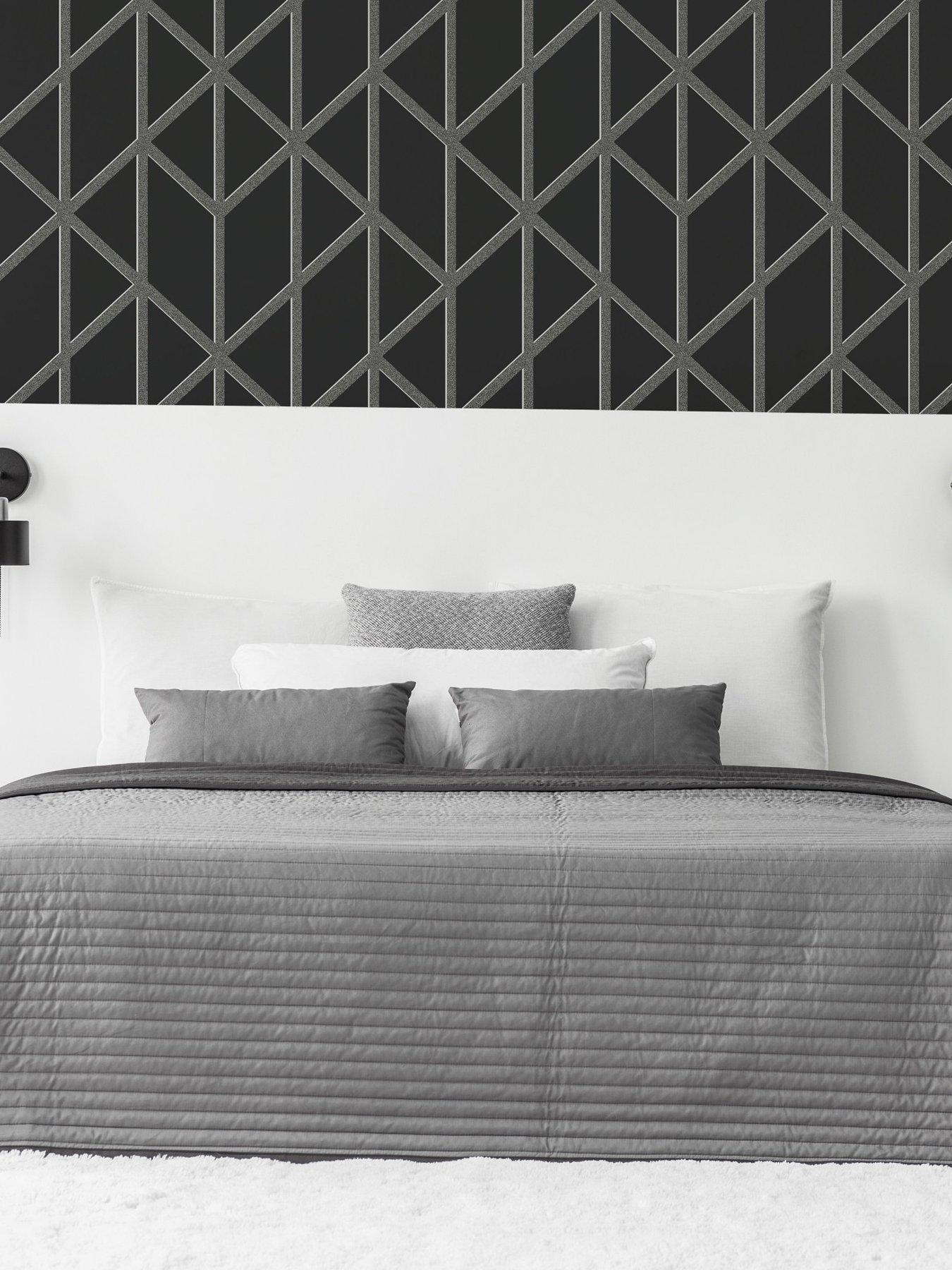 superfresco-panel-glitter-geo-charcoal-wallpaper