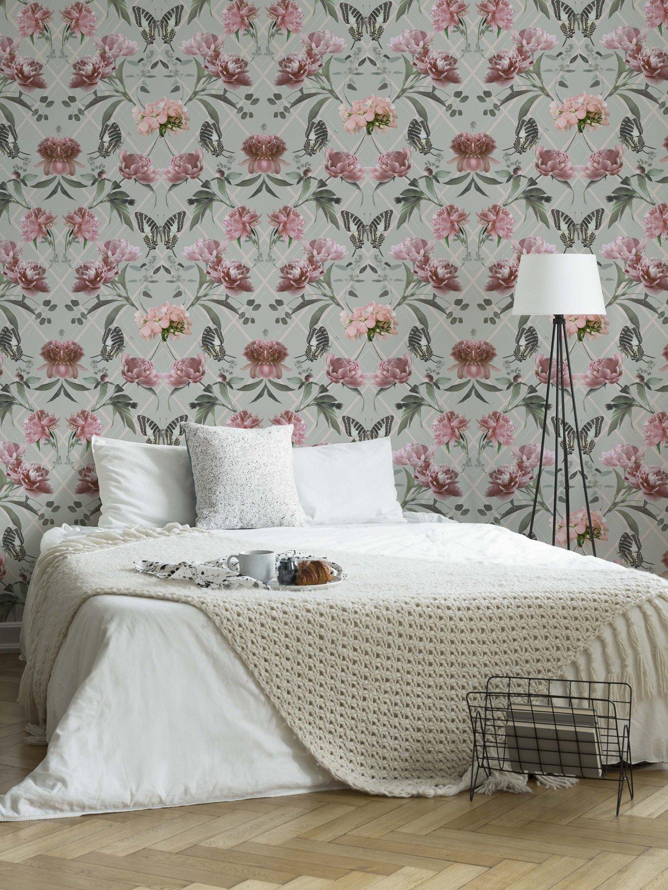 sublime-botanical-trellis-greypink-wallpaper