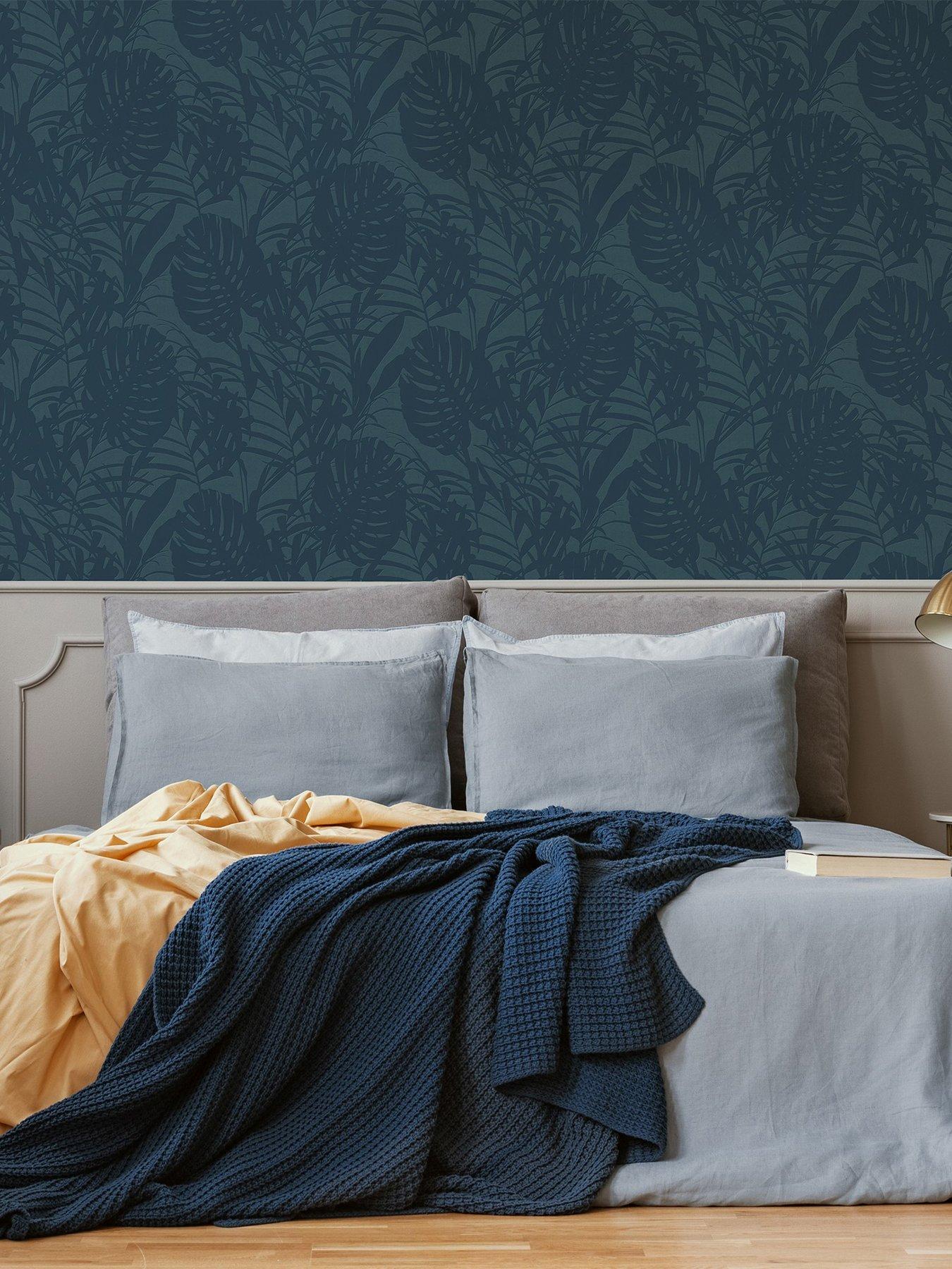 superfresco-easy-palm-blue-wallpaper