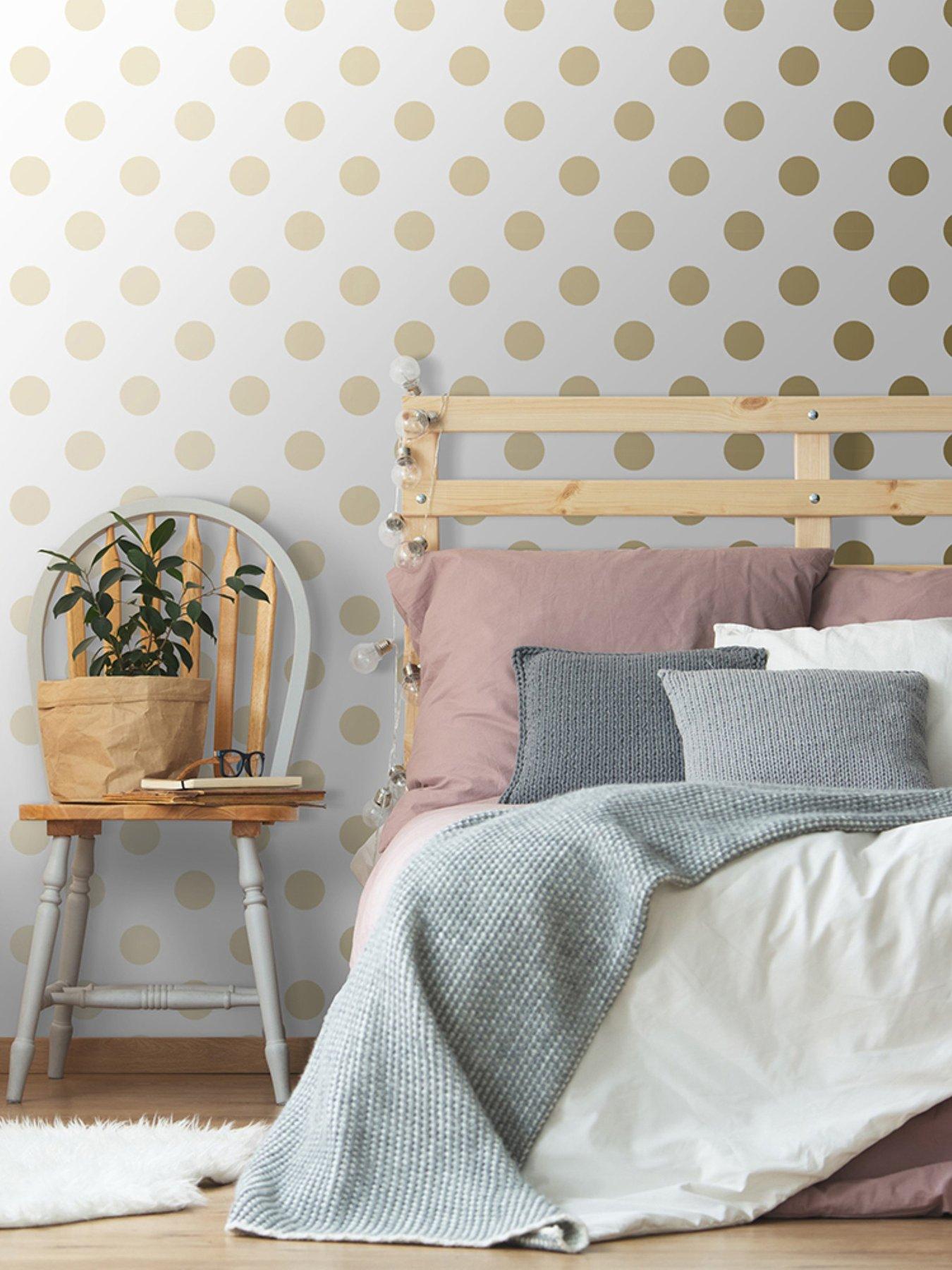 undefined Dotty - Gold Wallpaper