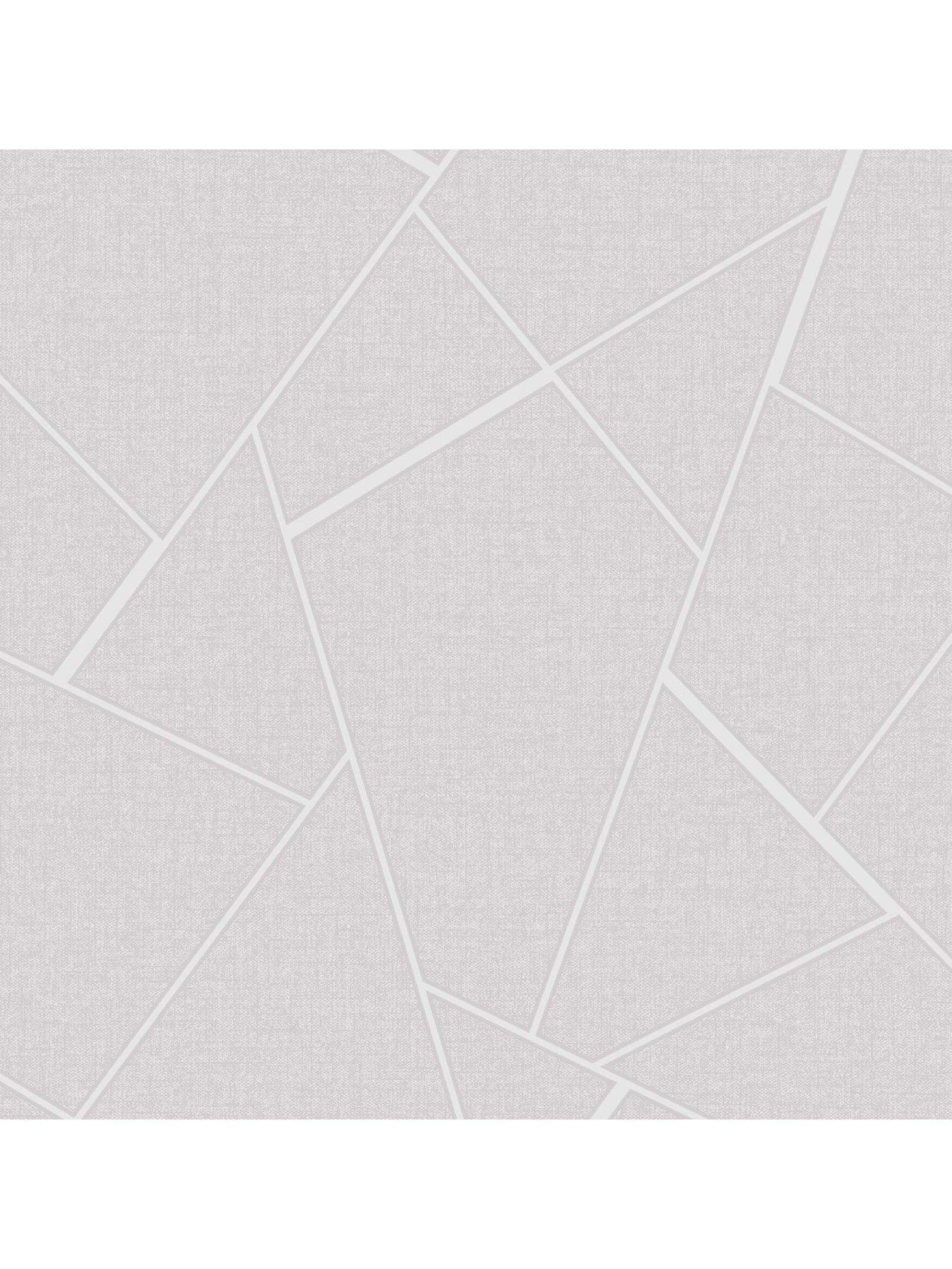 Image 2 of 3 of Superfresco Quartz Fractal - Grey Wallpaper