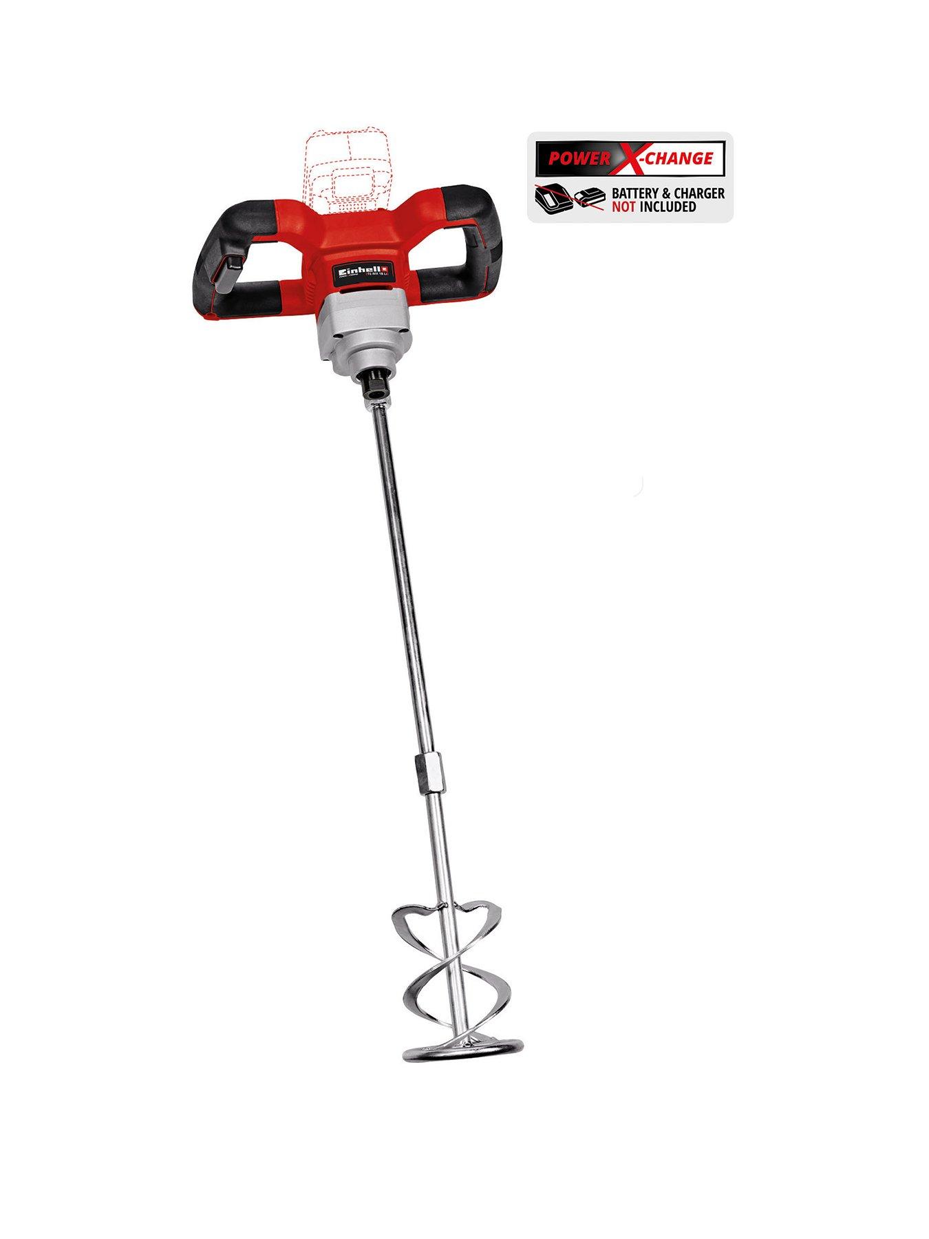 Image 1 of 6 of Einhell PXC 18V Paint/Mortar Mixer - TE-MX 18 Li Solo