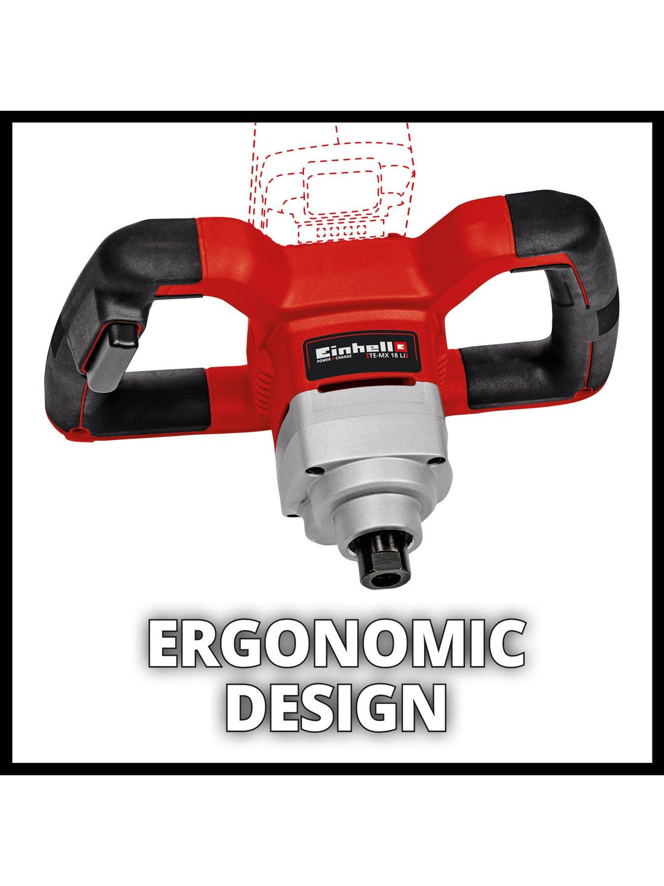 Image 4 of 6 of Einhell PXC 18V Paint/Mortar Mixer - TE-MX 18 Li Solo