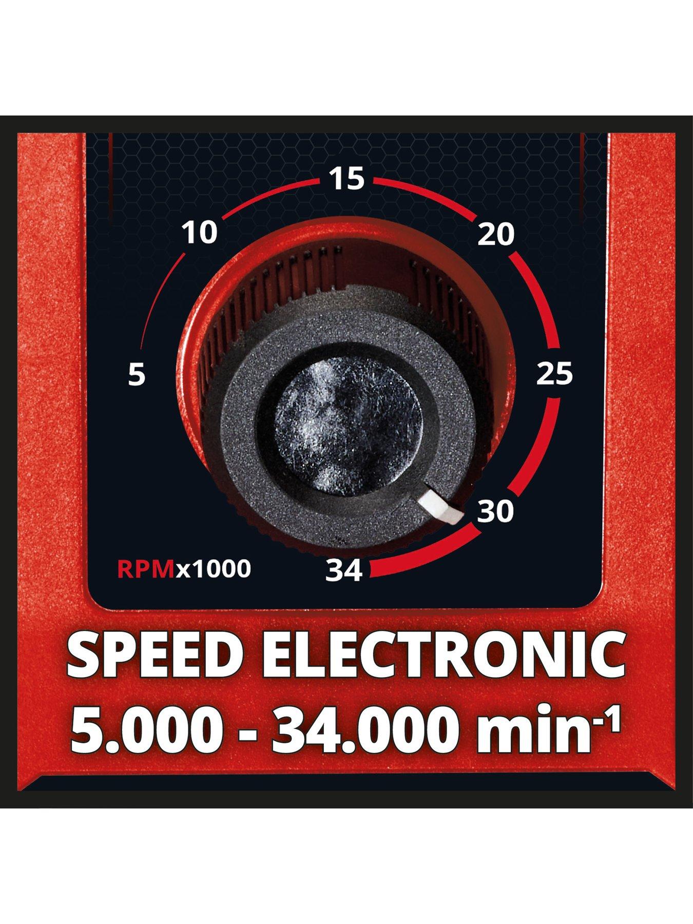 Image 4 of 7 of Einhell XC 18V Cordless Rotary Grinding &amp; Engraving Tool - TE-MT 18/34 Li - Solo