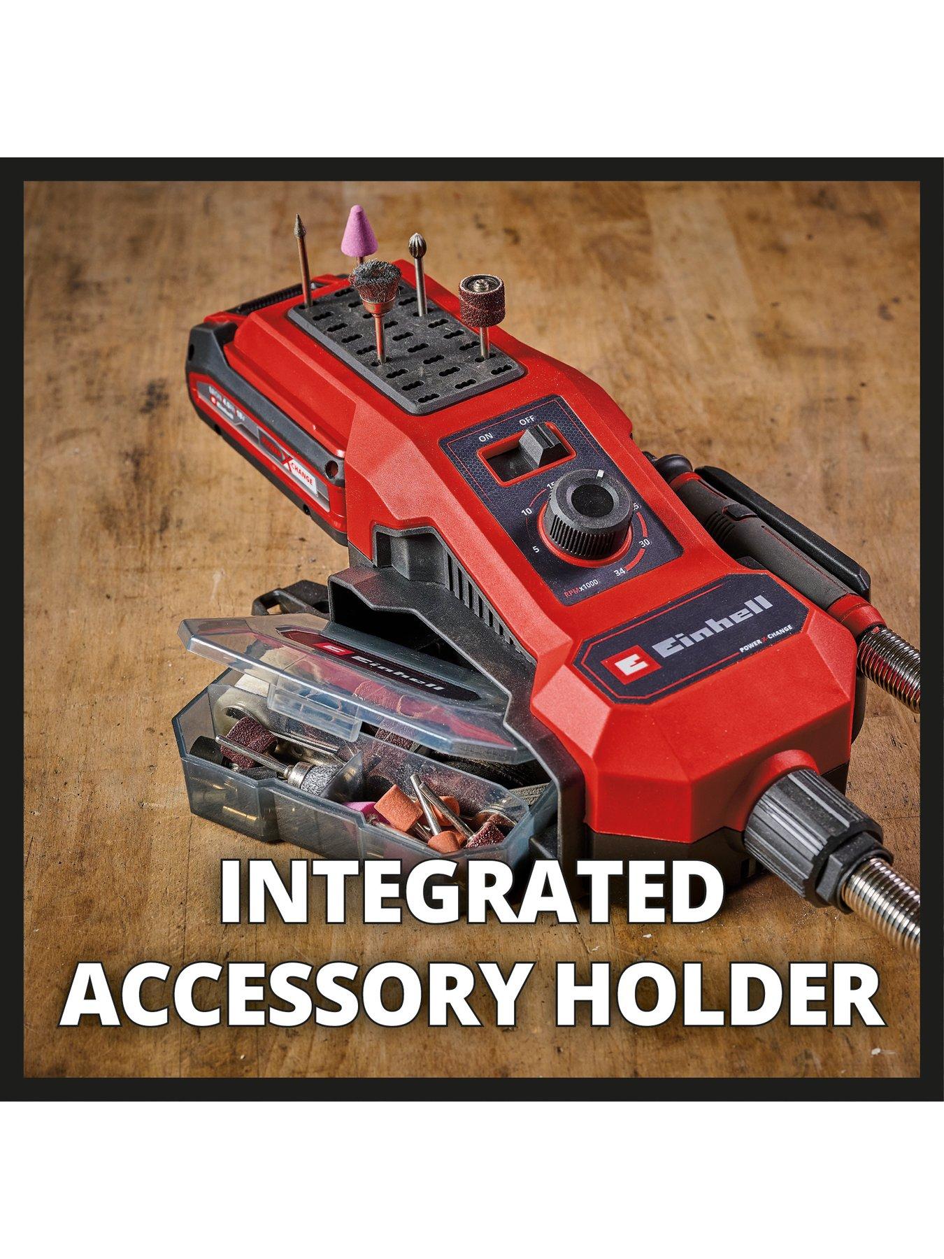 Image 6 of 7 of Einhell XC 18V Cordless Rotary Grinding &amp; Engraving Tool - TE-MT 18/34 Li - Solo
