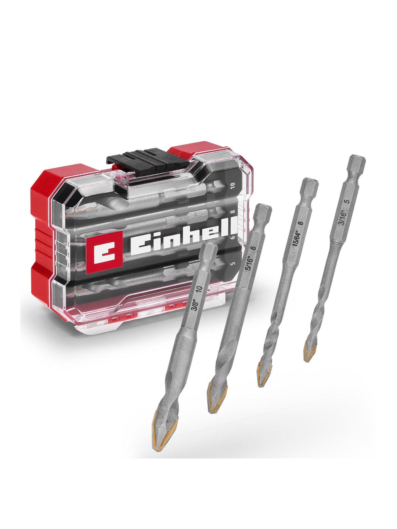 einhell-xs-case-4pc-ceramic-tile-drill-bit-set