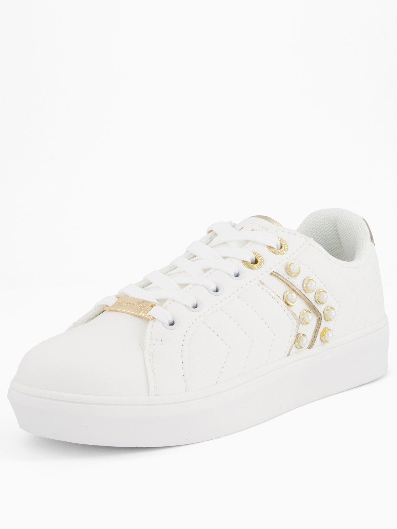 Image 2 of 7 of Elle Sport Sports Quilting Trainer - White
