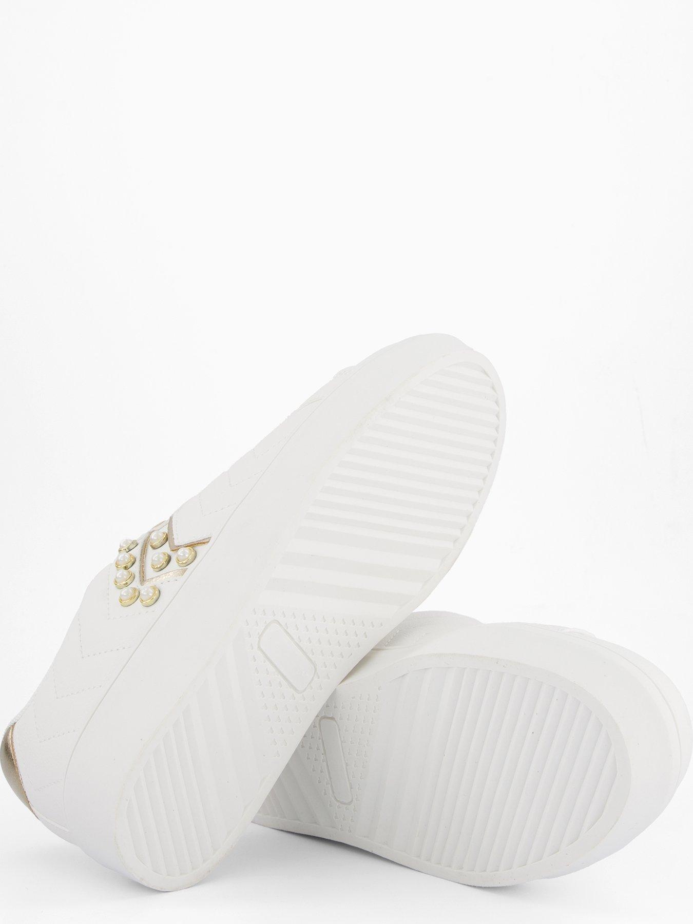 Image 4 of 7 of Elle Sport Sports Quilting Trainer - White