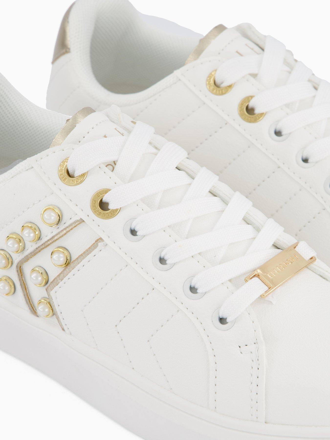 Image 5 of 7 of Elle Sport Sports Quilting Trainer - White