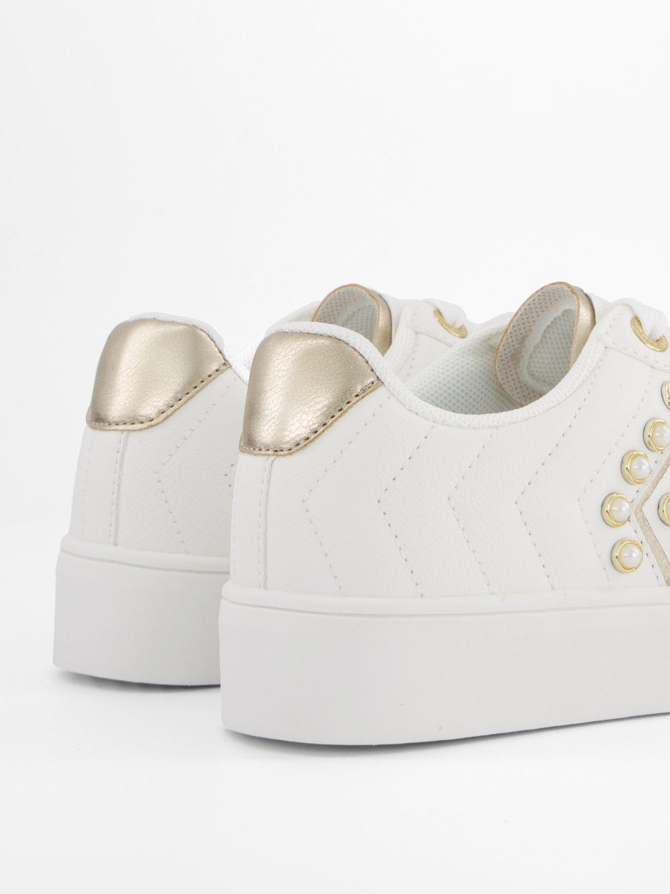 Image 6 of 7 of Elle Sport Sports Quilting Trainer - White