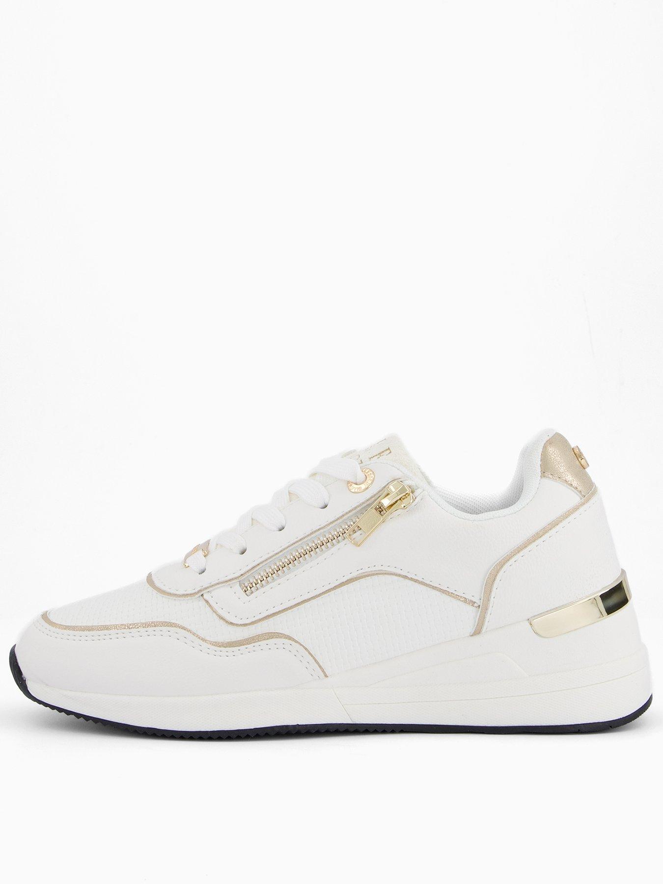 Image 1 of 7 of Elle Sport Sports Wedge Trainer - White