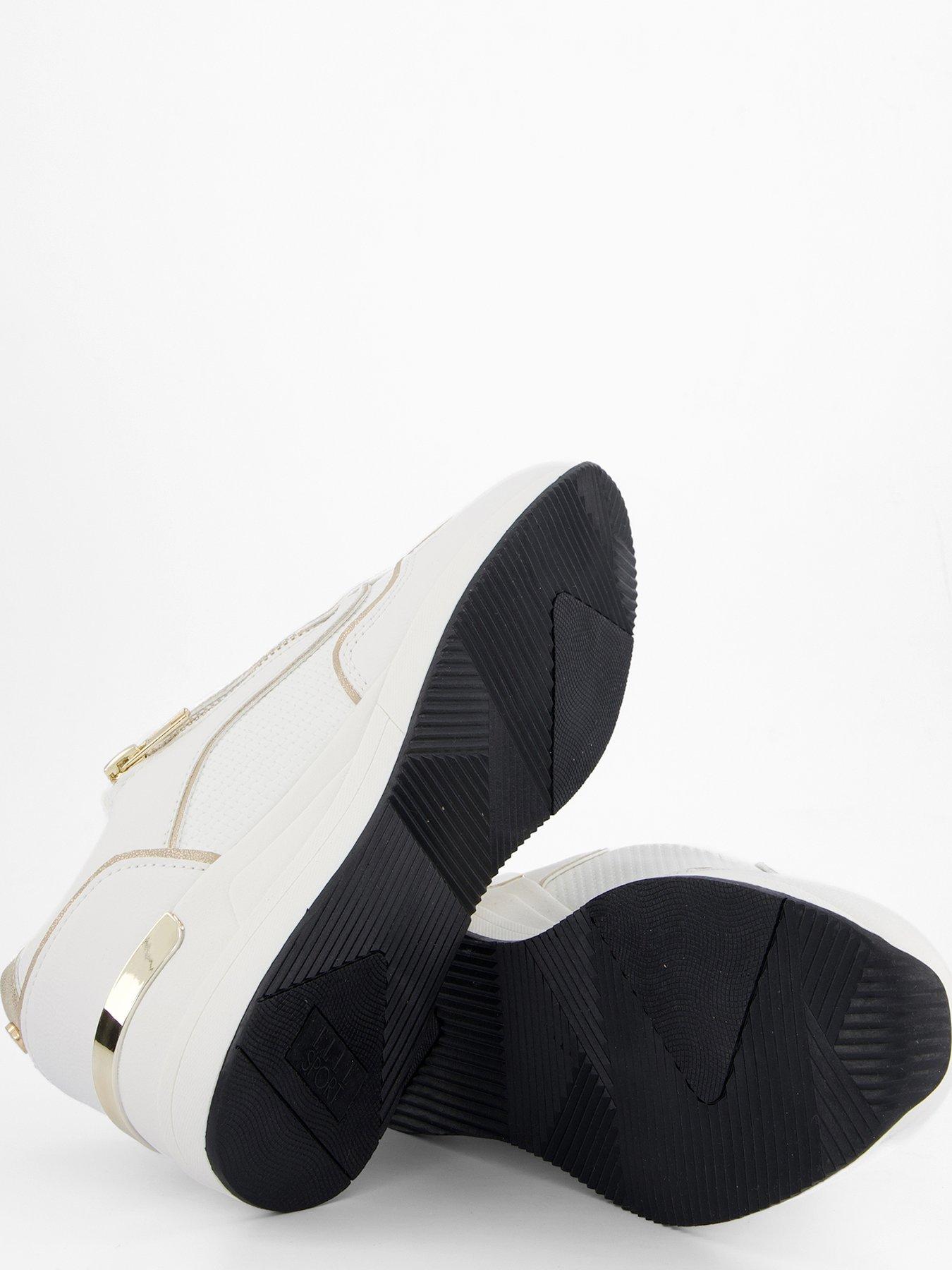 Image 4 of 7 of Elle Sport Sports Wedge Trainer - White