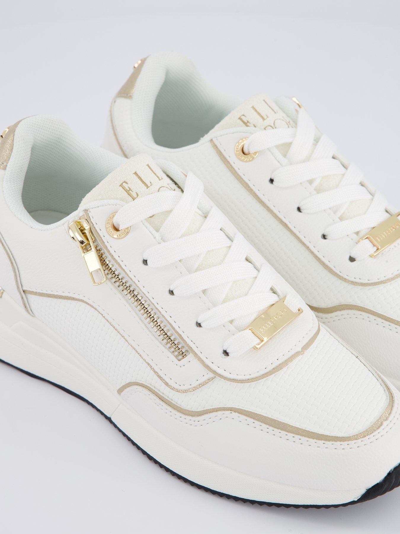 Image 5 of 7 of Elle Sport Sports Wedge Trainer - White
