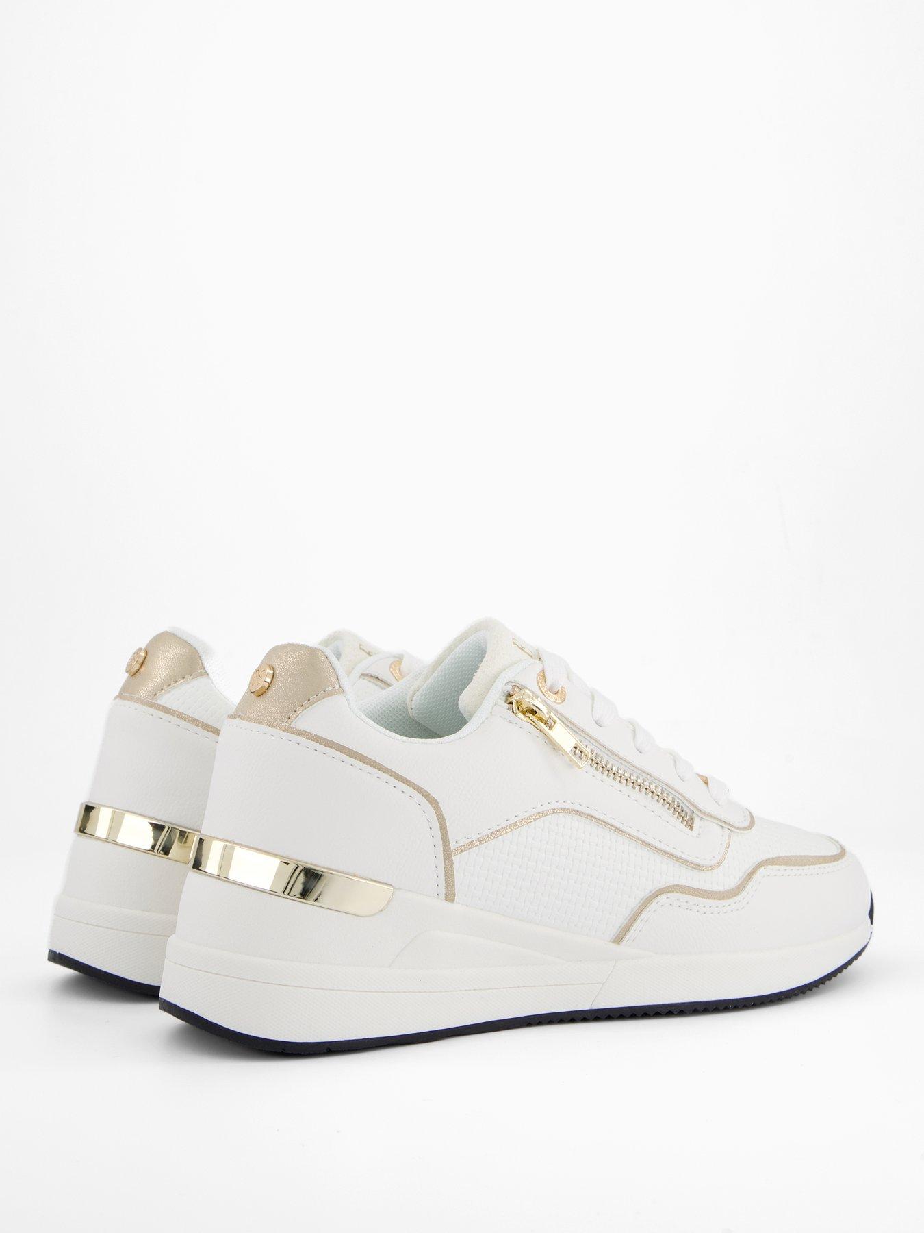 Image 6 of 7 of Elle Sport Sports Wedge Trainer - White