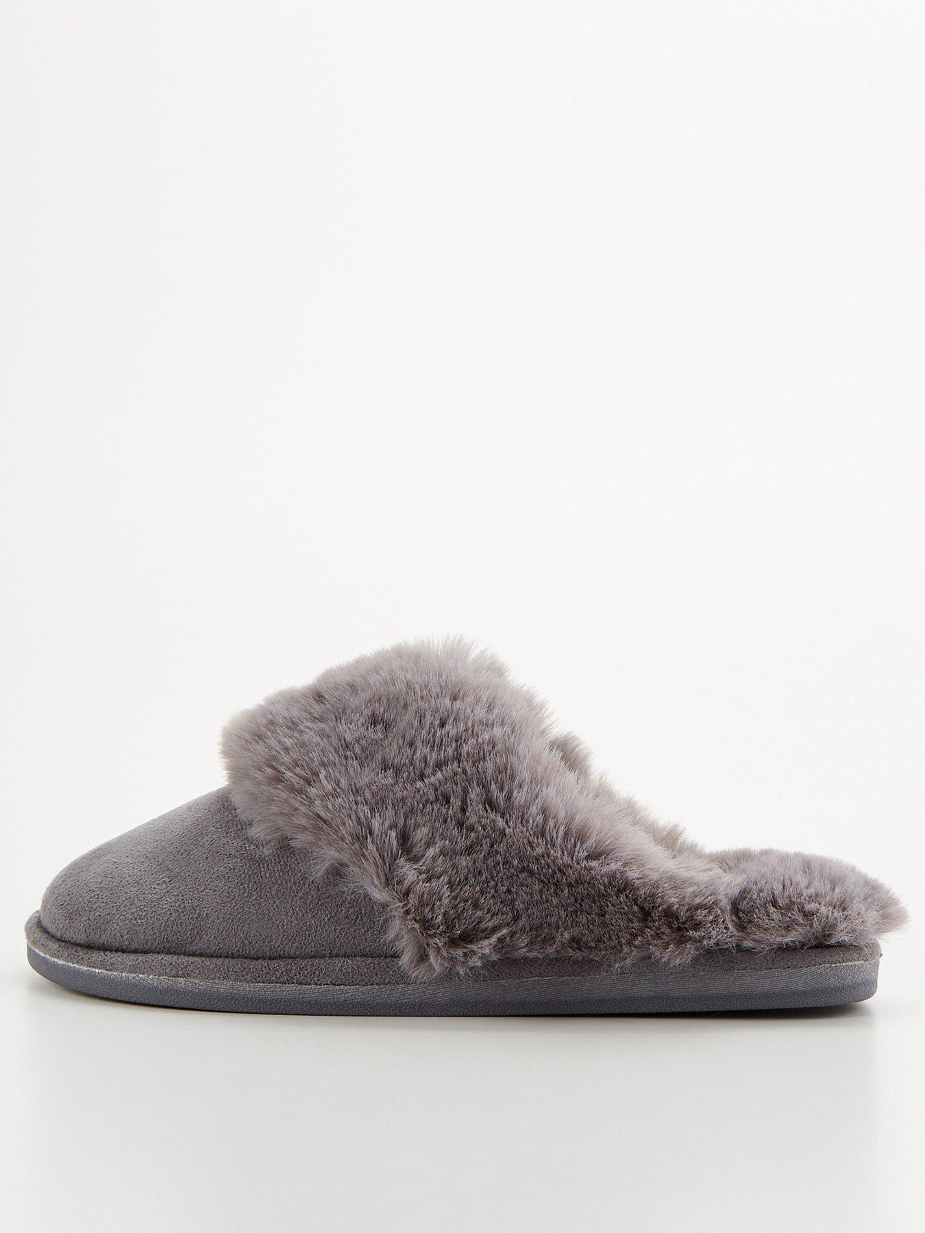 the-very-collection-mule-slippers-grey
