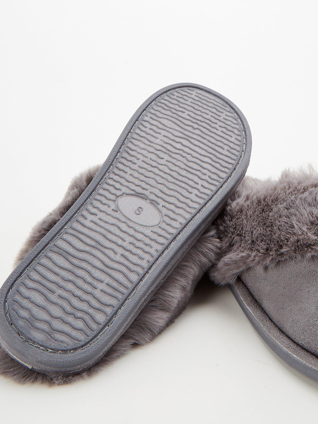 the-very-collection-mule-slippers-greydetail