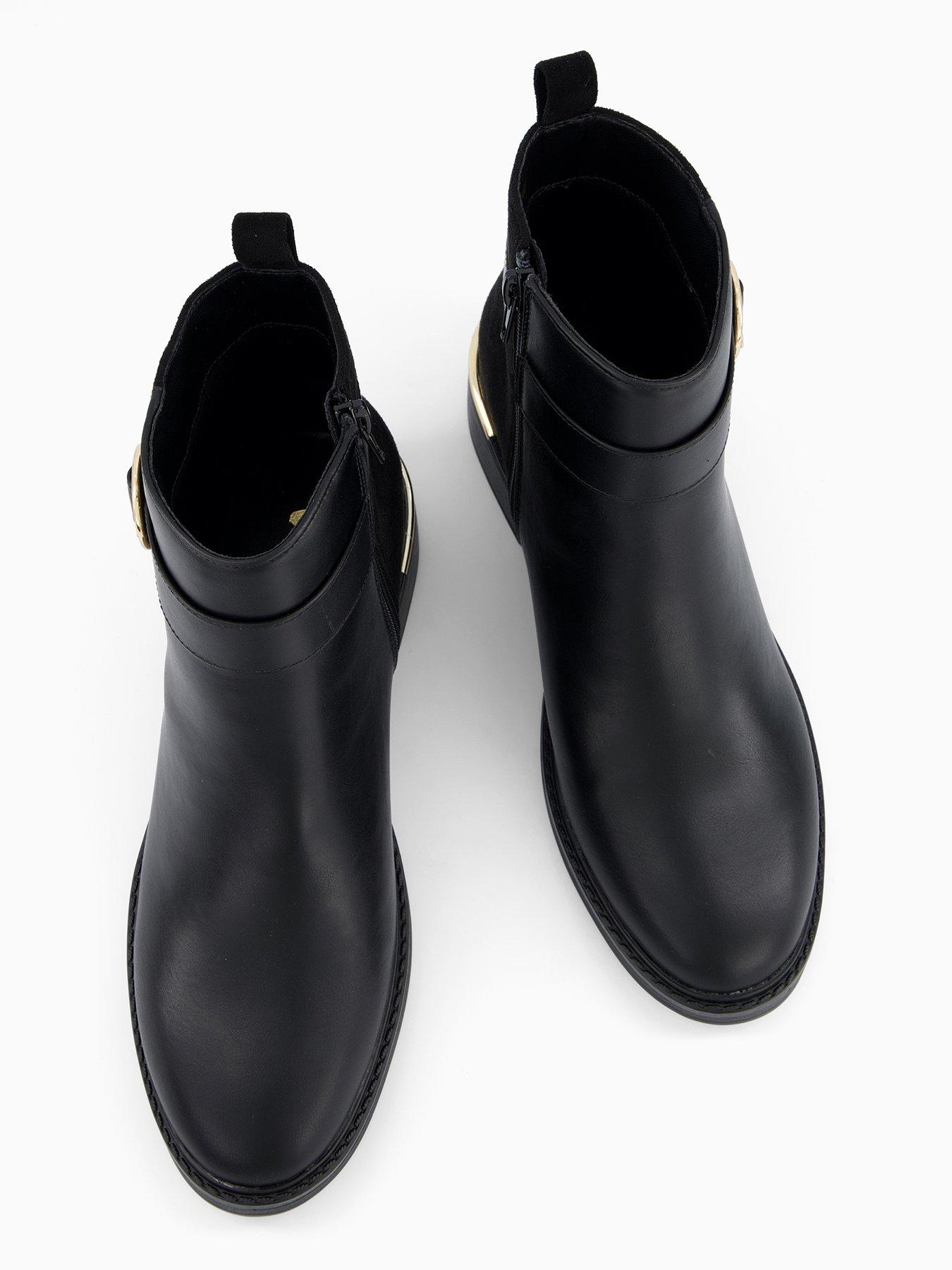 v-by-very-buckle-strap-flat-ankle-boot-blackdetail