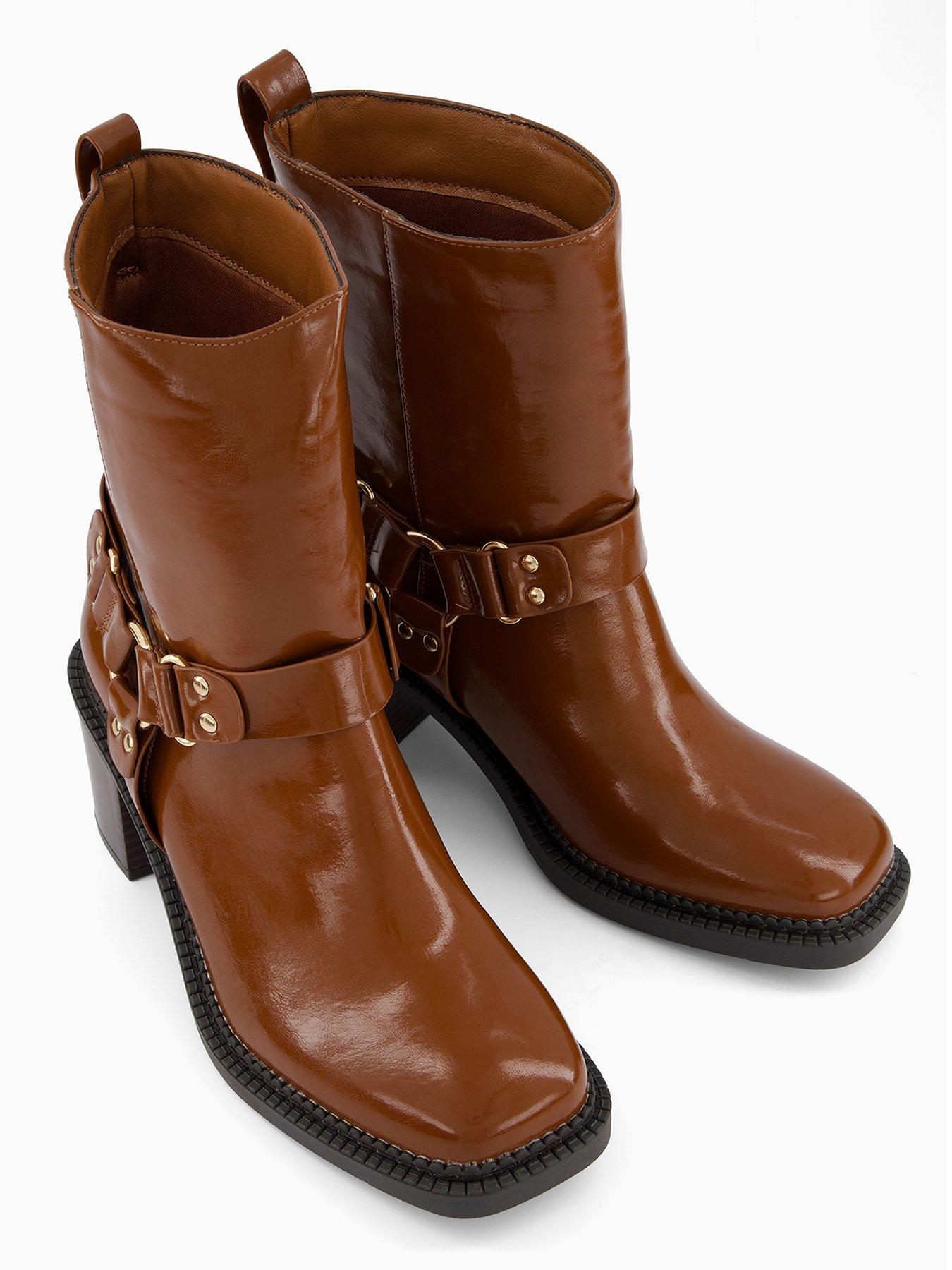 v-by-very-mid-calf-low-block-biker-boot-browndetail