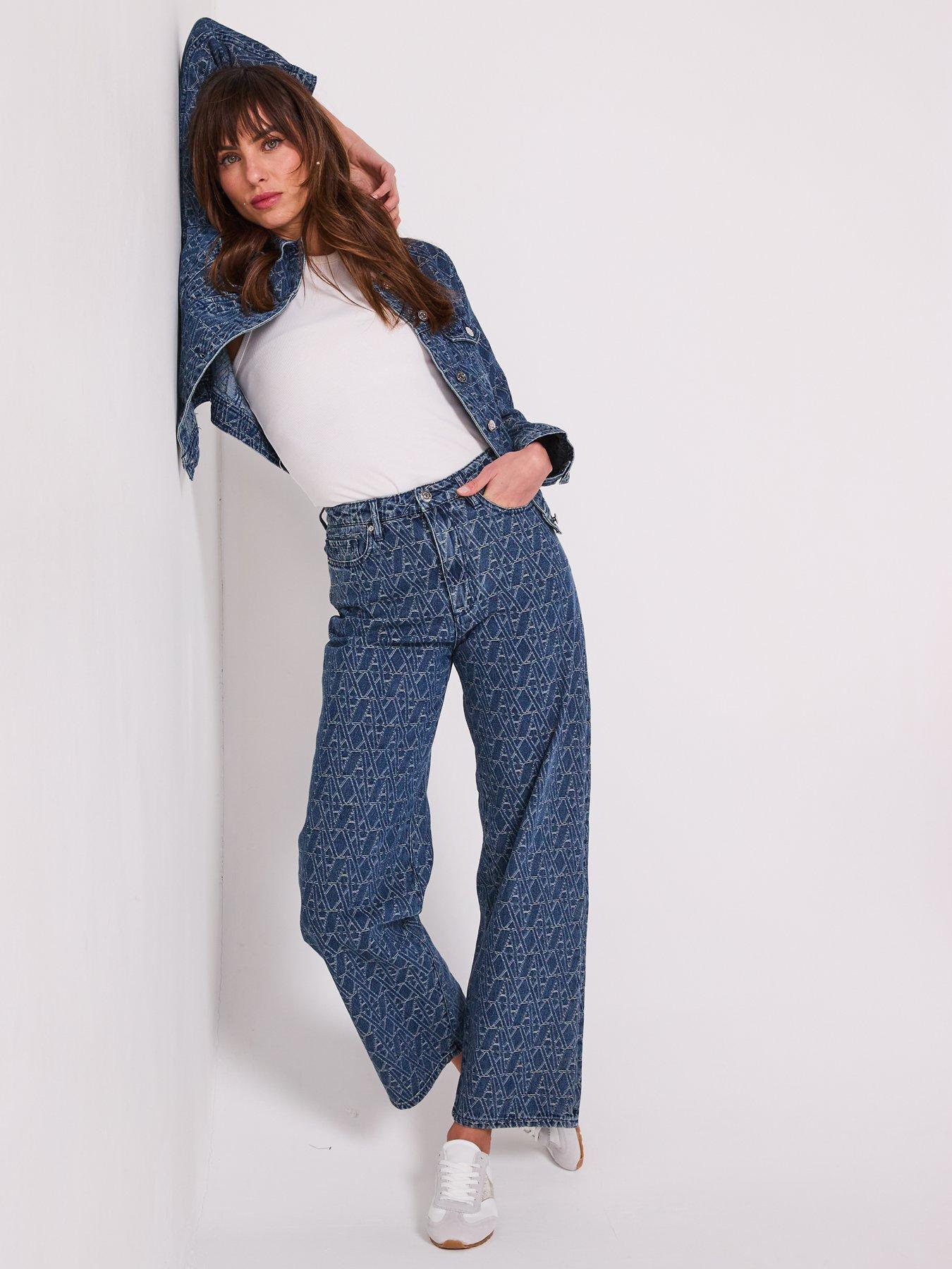 armani-exchange-logo-jacquard-5-pocket-jean-blueoutfit