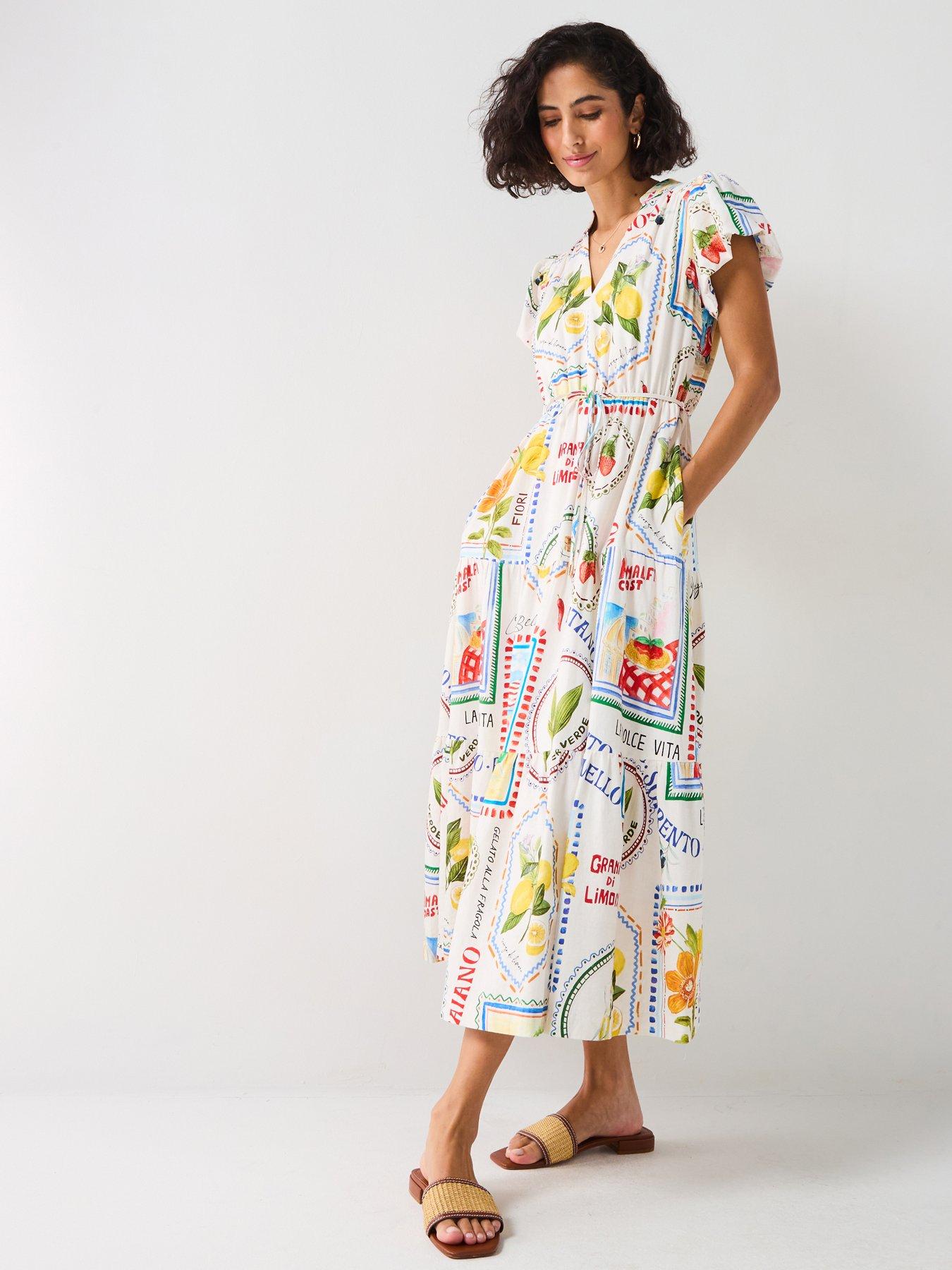 forever-new-jacqueline-puff-sleeve-tiered-midi-dress-multi