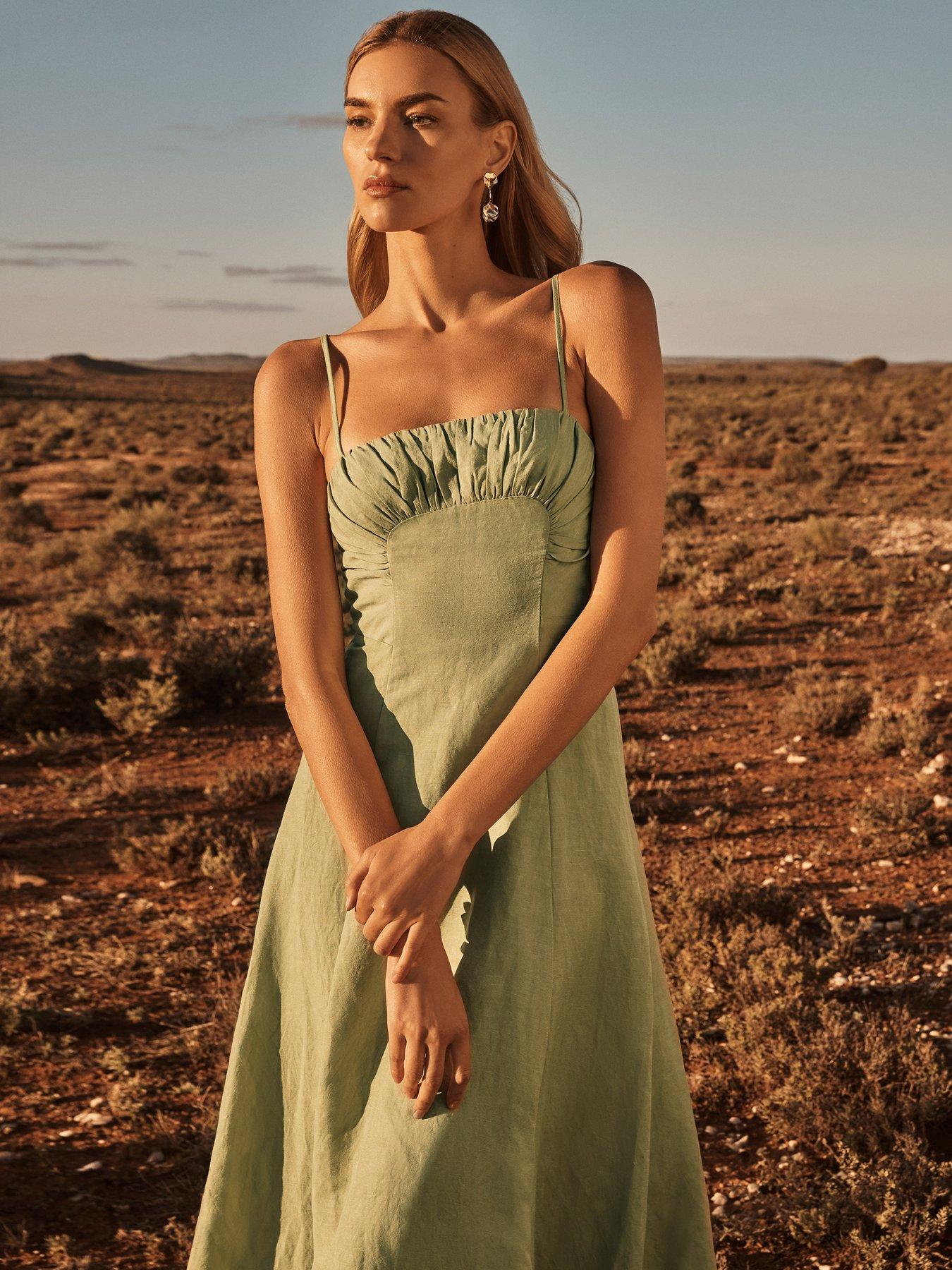 Dresses | Forever New | Midi (Knee) | Green | Women | Very