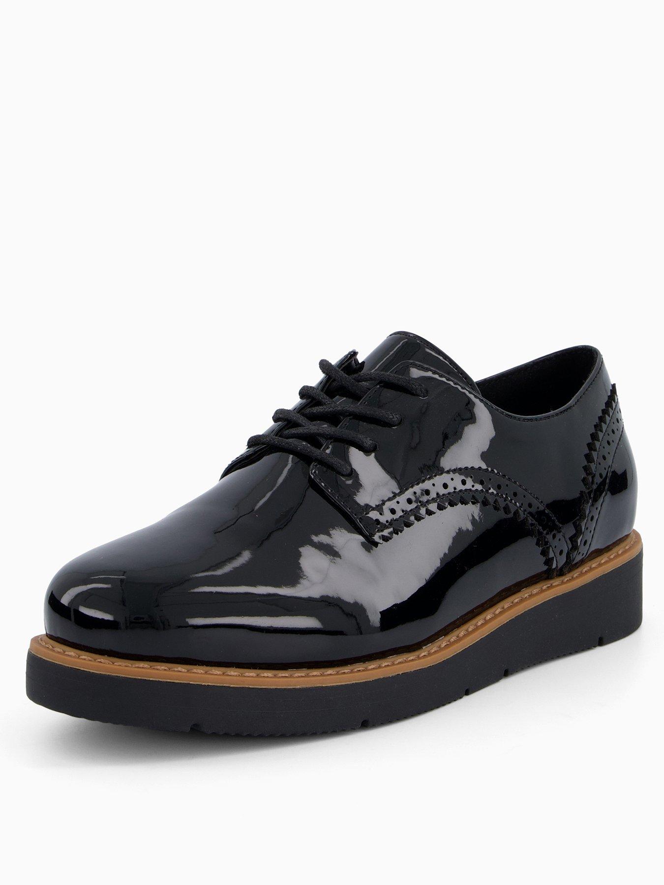 v-by-very-lace-up-flatform-shoenbsp--blackstillFront